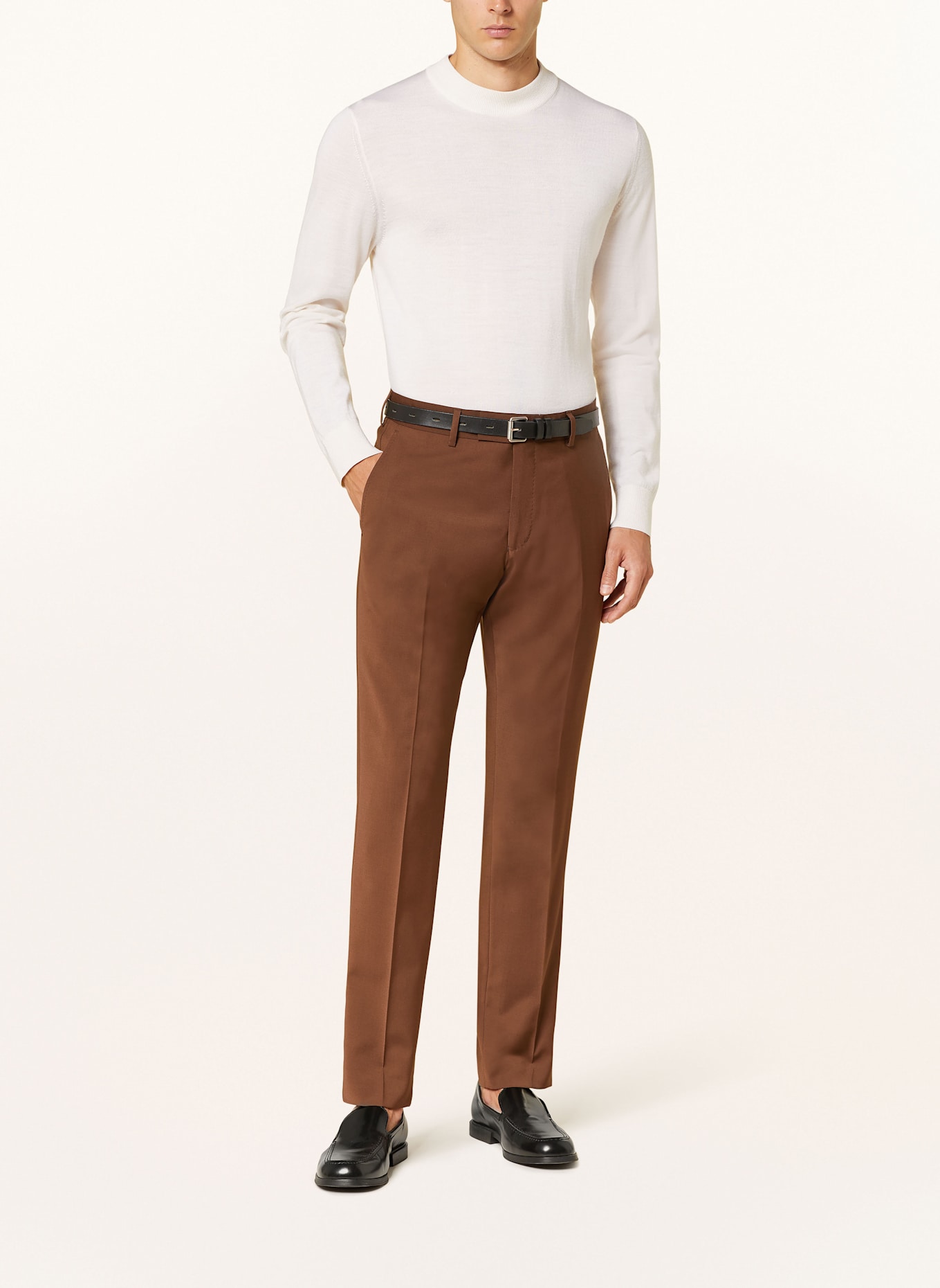 TIGER OF SWEDEN Anzughose TENUTA Slim Fit: 1Z3 Walnut