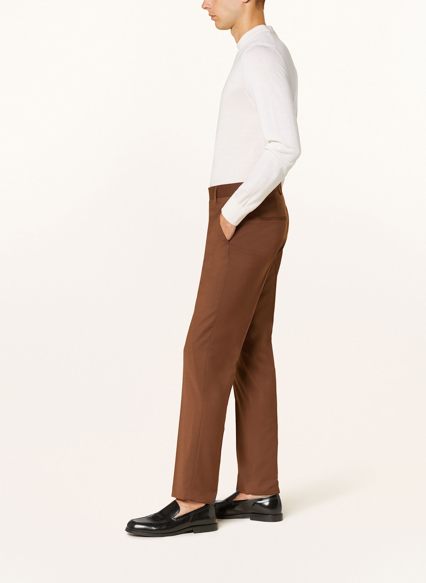 TIGER OF SWEDEN Anzughose TENUTA Slim Fit: 1Z3 Walnut