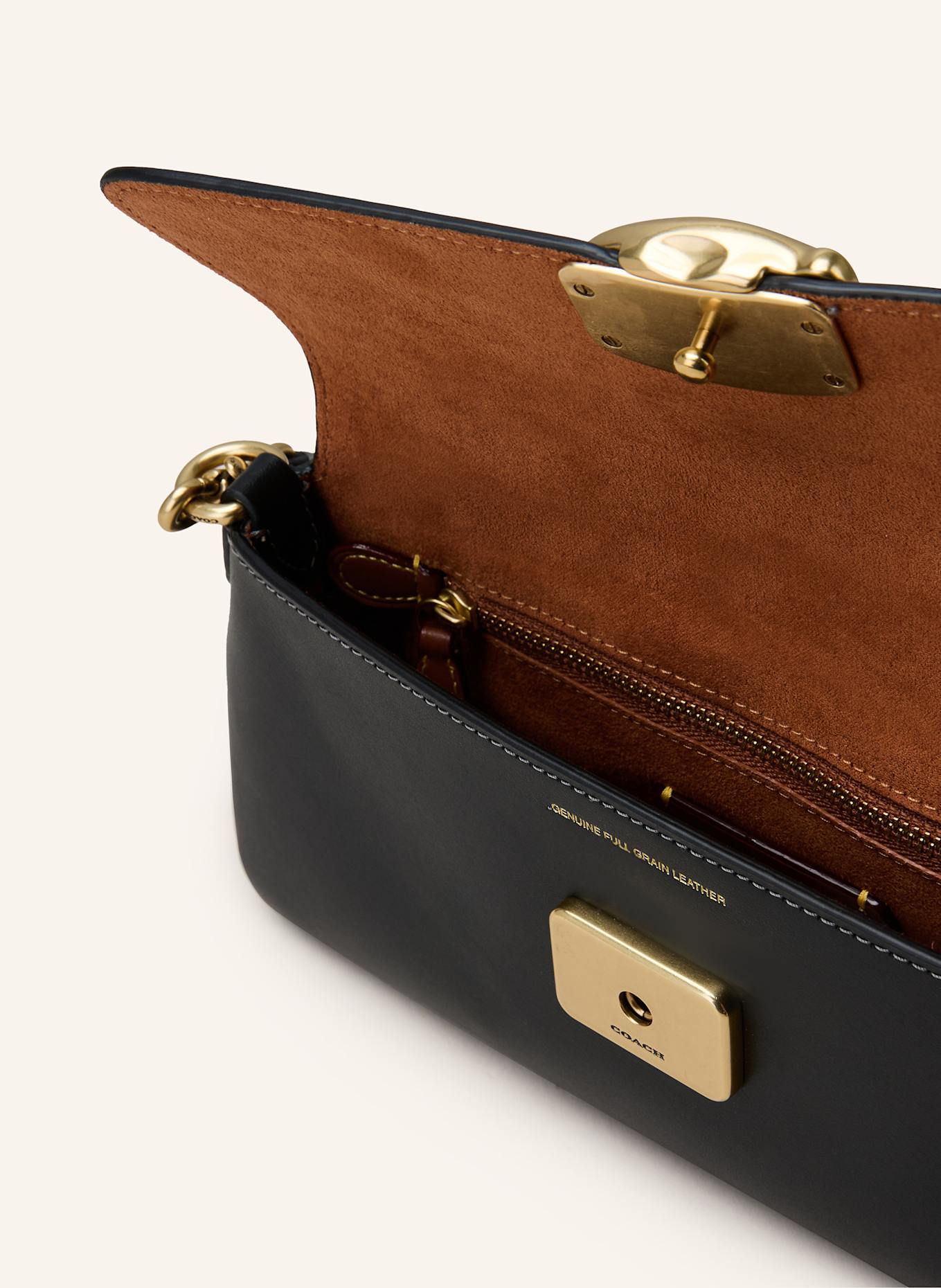 COACH Schultertasche JET: SCHWARZ