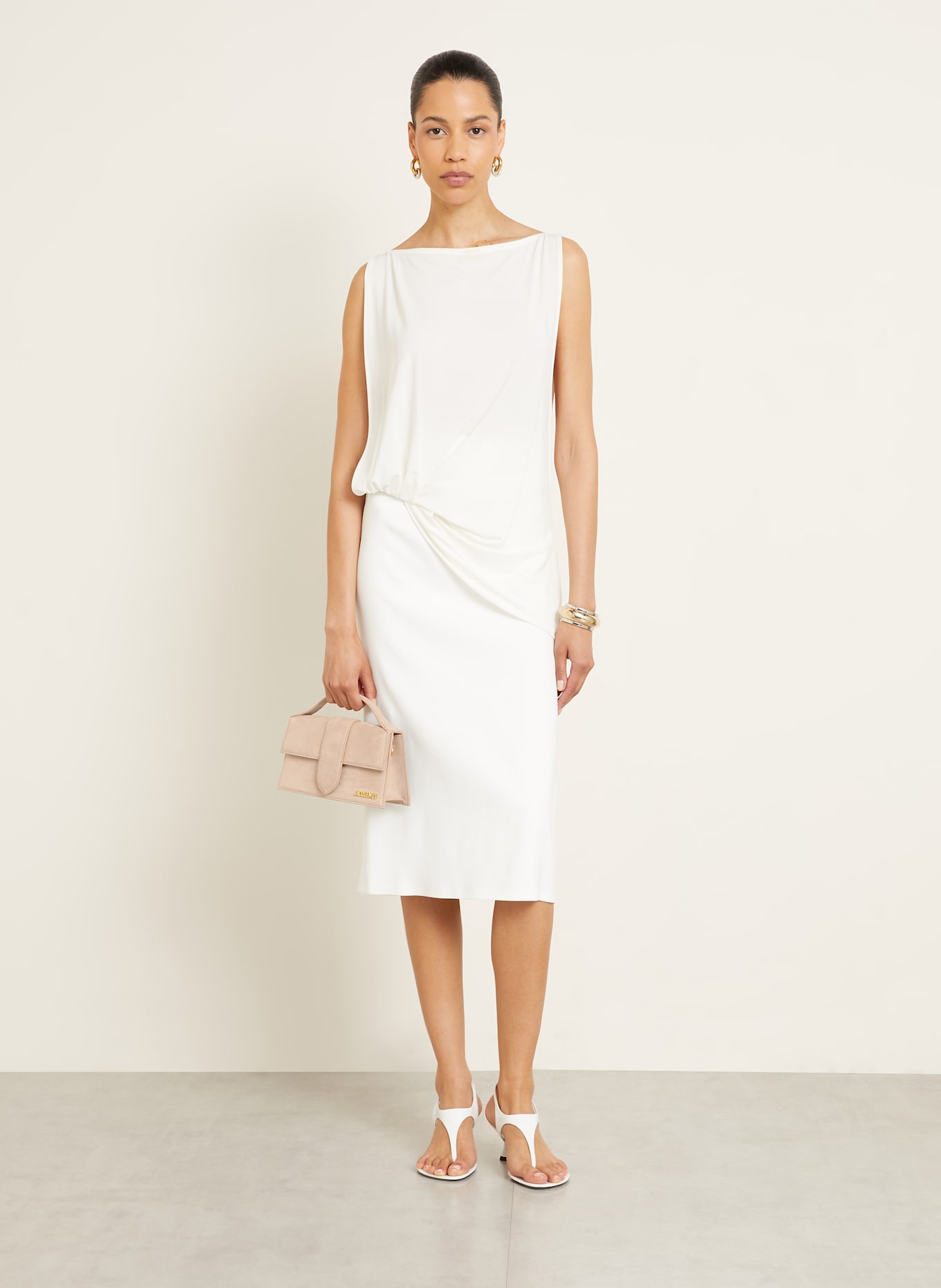 JACQUEMUS Umhängetasche LE GRAND BAMBINO: BEIGE