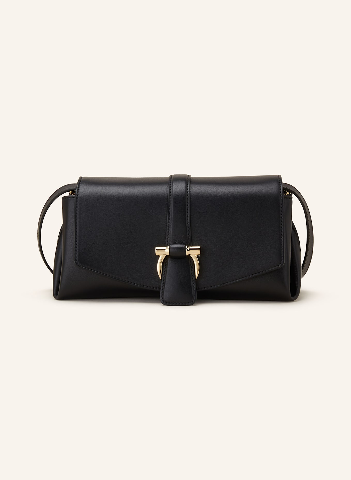 FERRAGAMO Umhängetasche SIENA: SCHWARZ