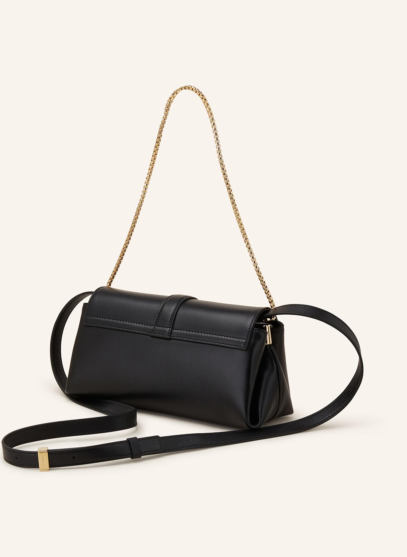 FERRAGAMO Umhängetasche SIENA: SCHWARZ