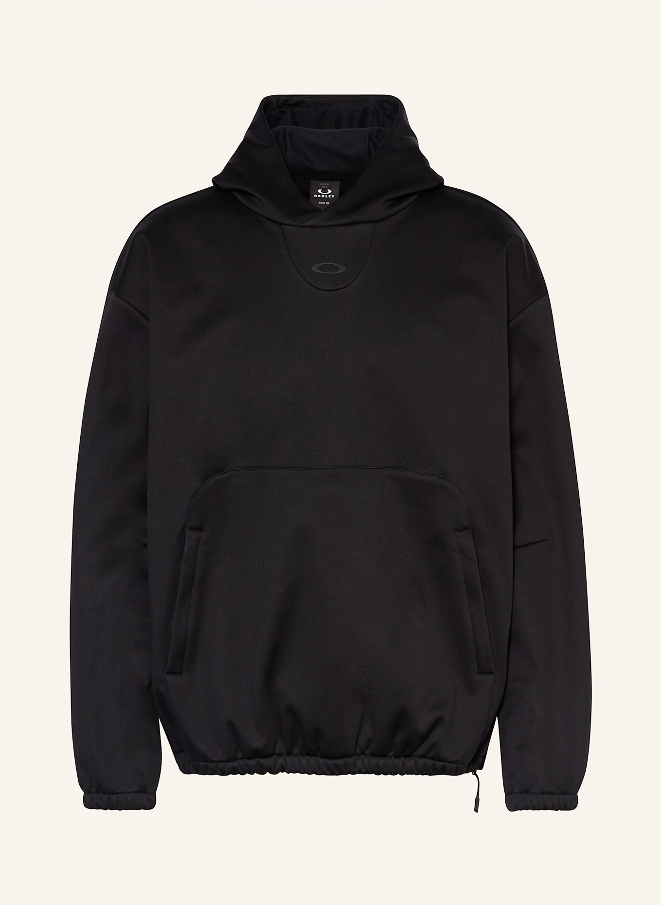 OAKLEY SOLAR RAIL hoodie: BLACK