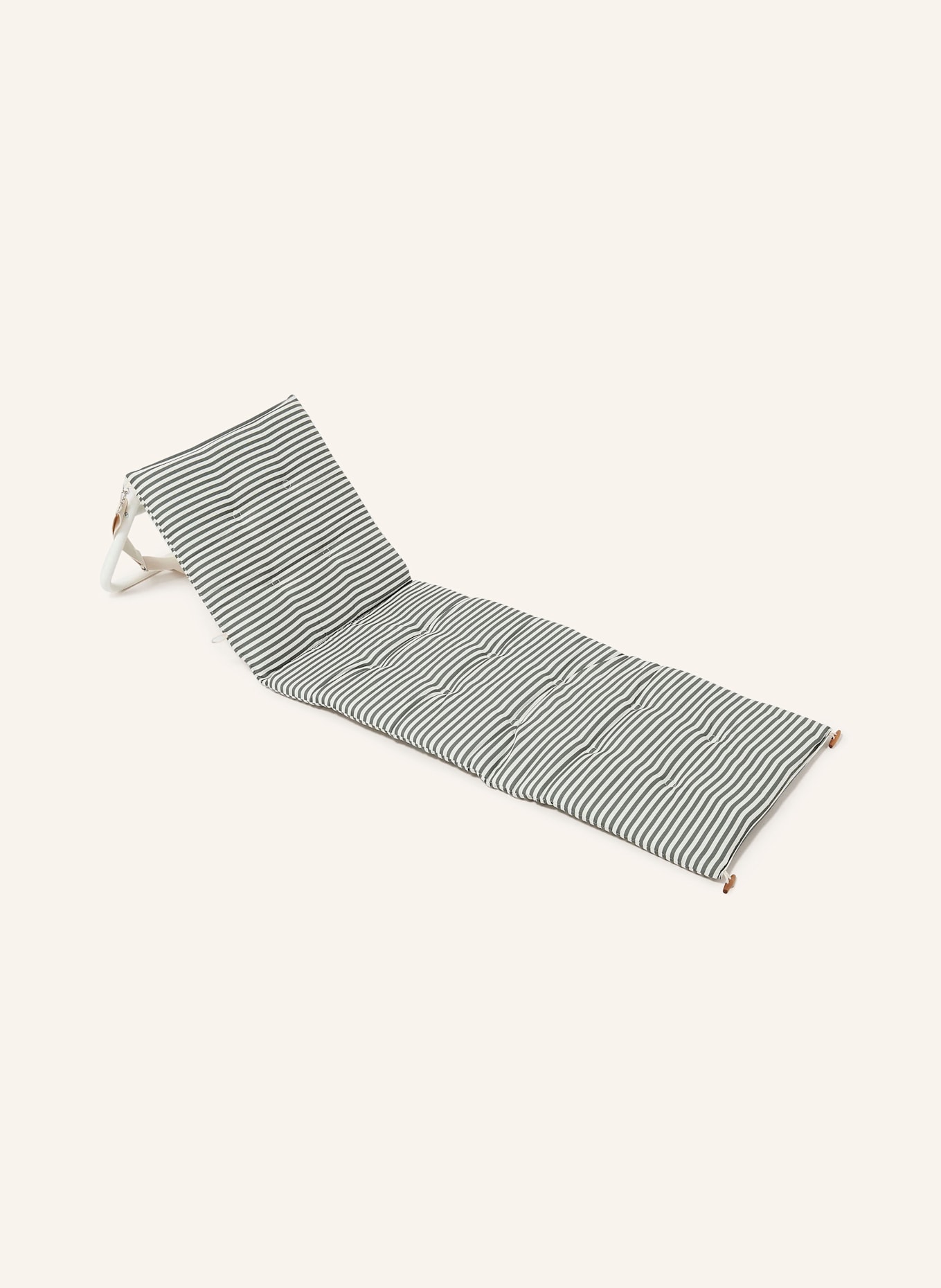 SUNNYLIFE Beach lounger: OLIVE / WHITE