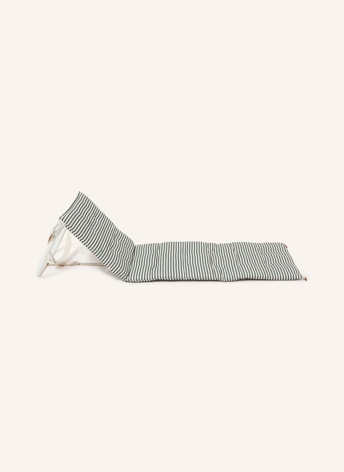 SUNNYLIFE Beach lounger: OLIVE / WHITE