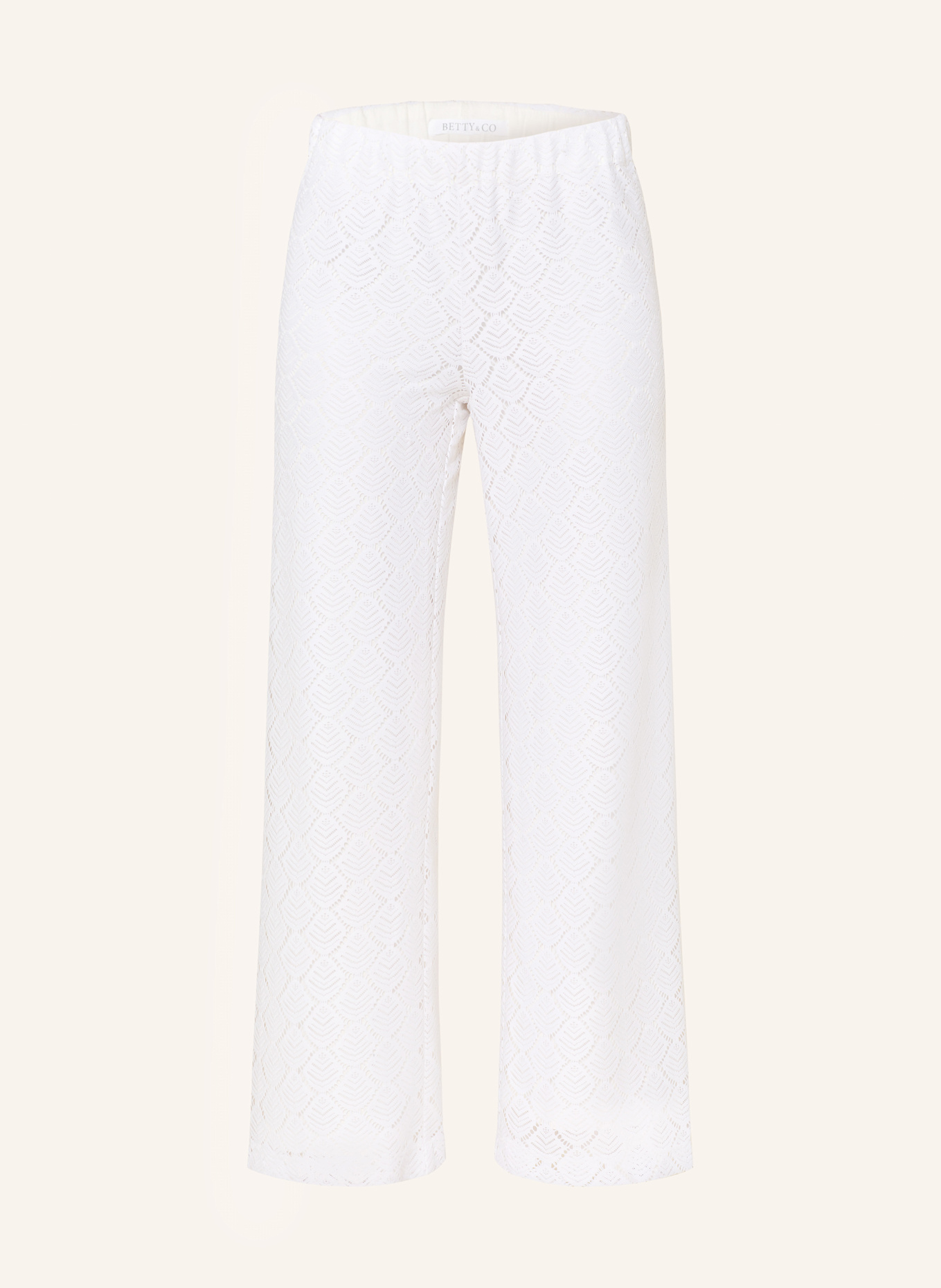 BETTY&CO Strickhose: WEISS