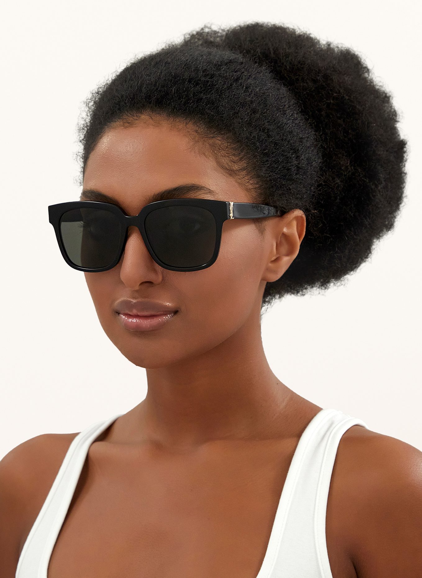 SAINT LAURENT Sonnenbrille YS000111: 1330L1 - SCHWARZ/ GRAU