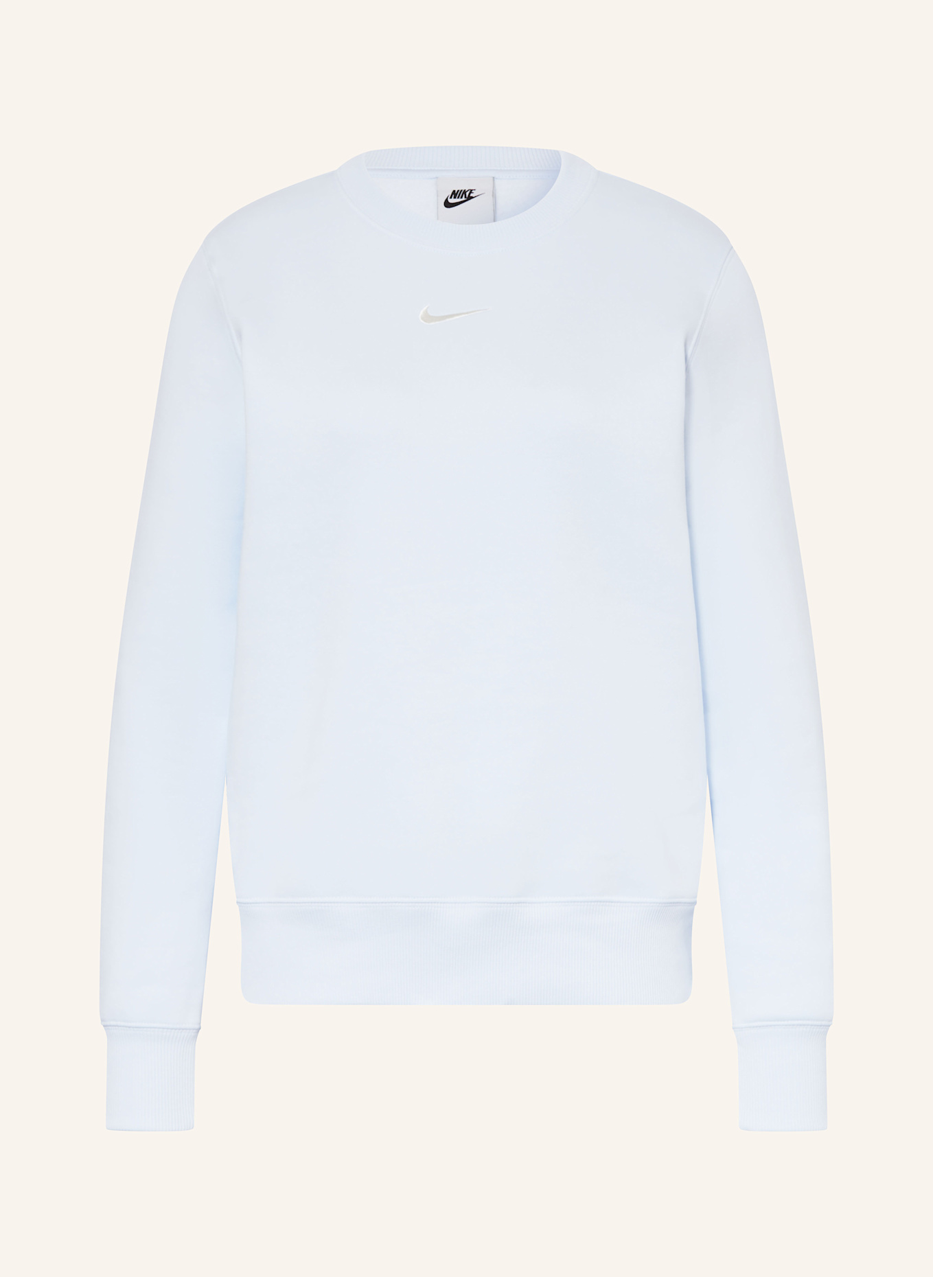 Nike Sweatshirt: LIGHT BLUE