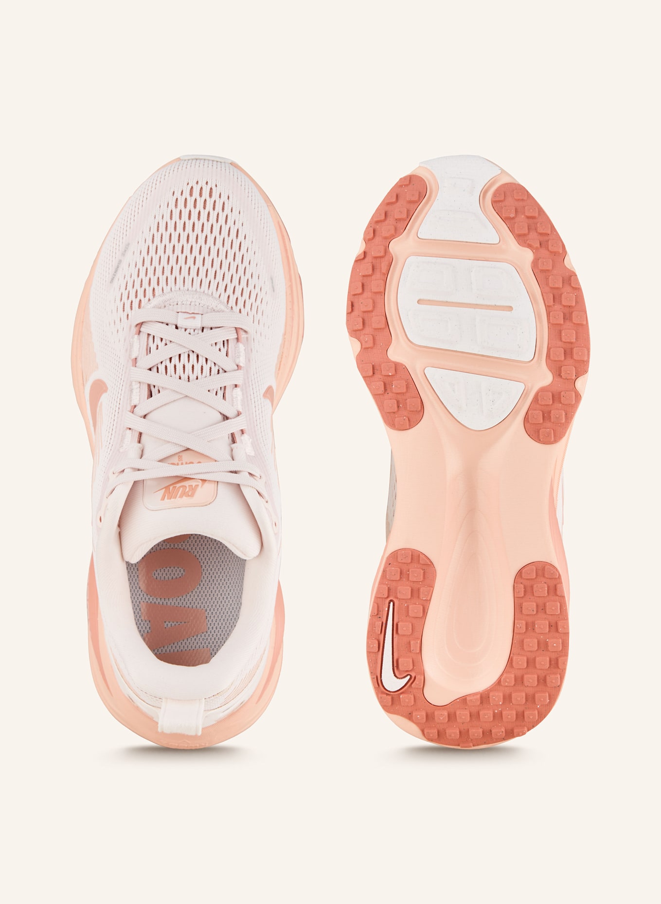 Nike Laufschuhe VOMERO 18: HELLROSA/ LACHS
