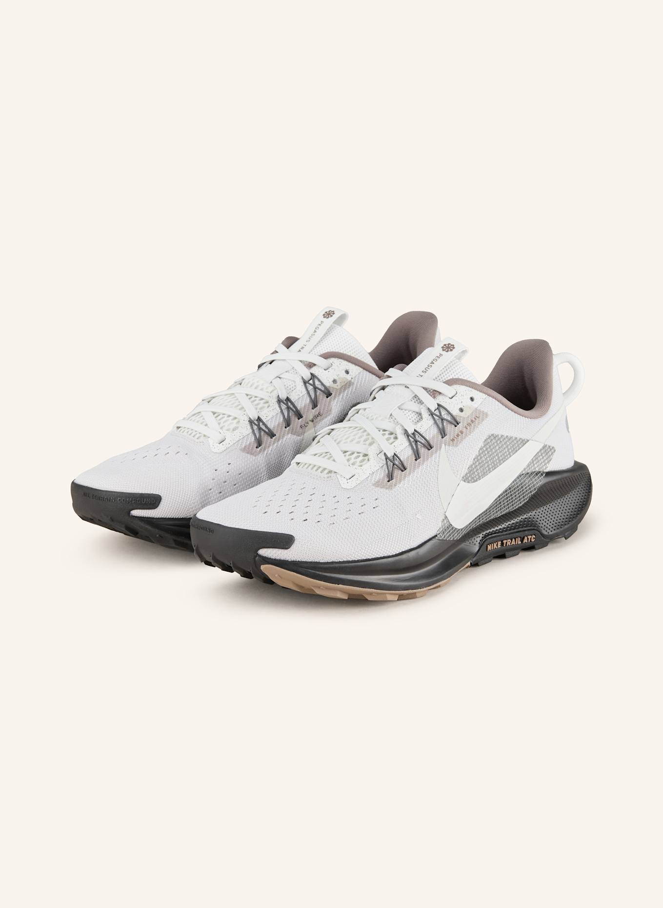 Nike Trailrunning-Schuhe PEGASUS TRAIL 5: HELLGRAU/ SCHWARZ