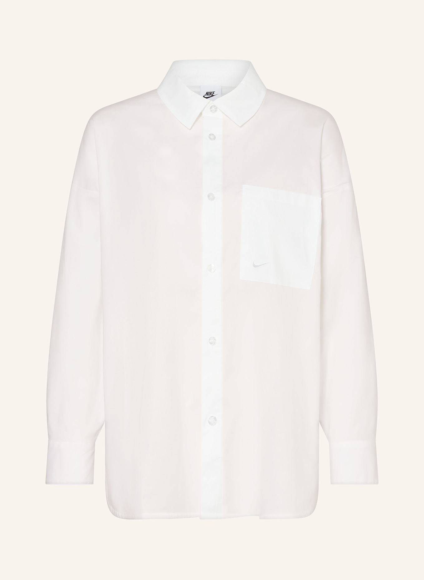Nike Hemdbluse SPORTSWEAR CHILL: WEISS