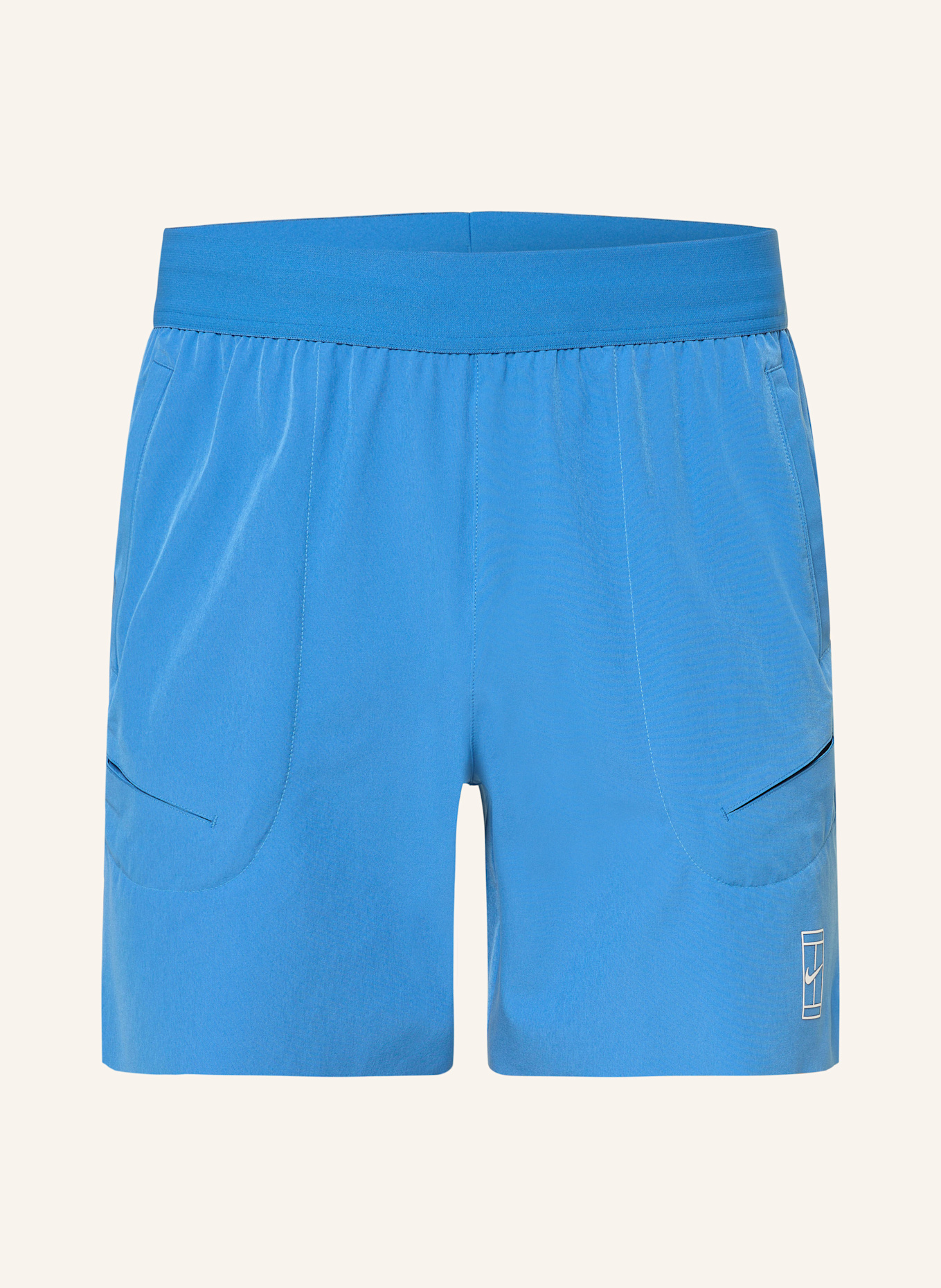 Nike Pantaloni scurți de tenis COURT ADVANTAGE: ALBASTRU NEON