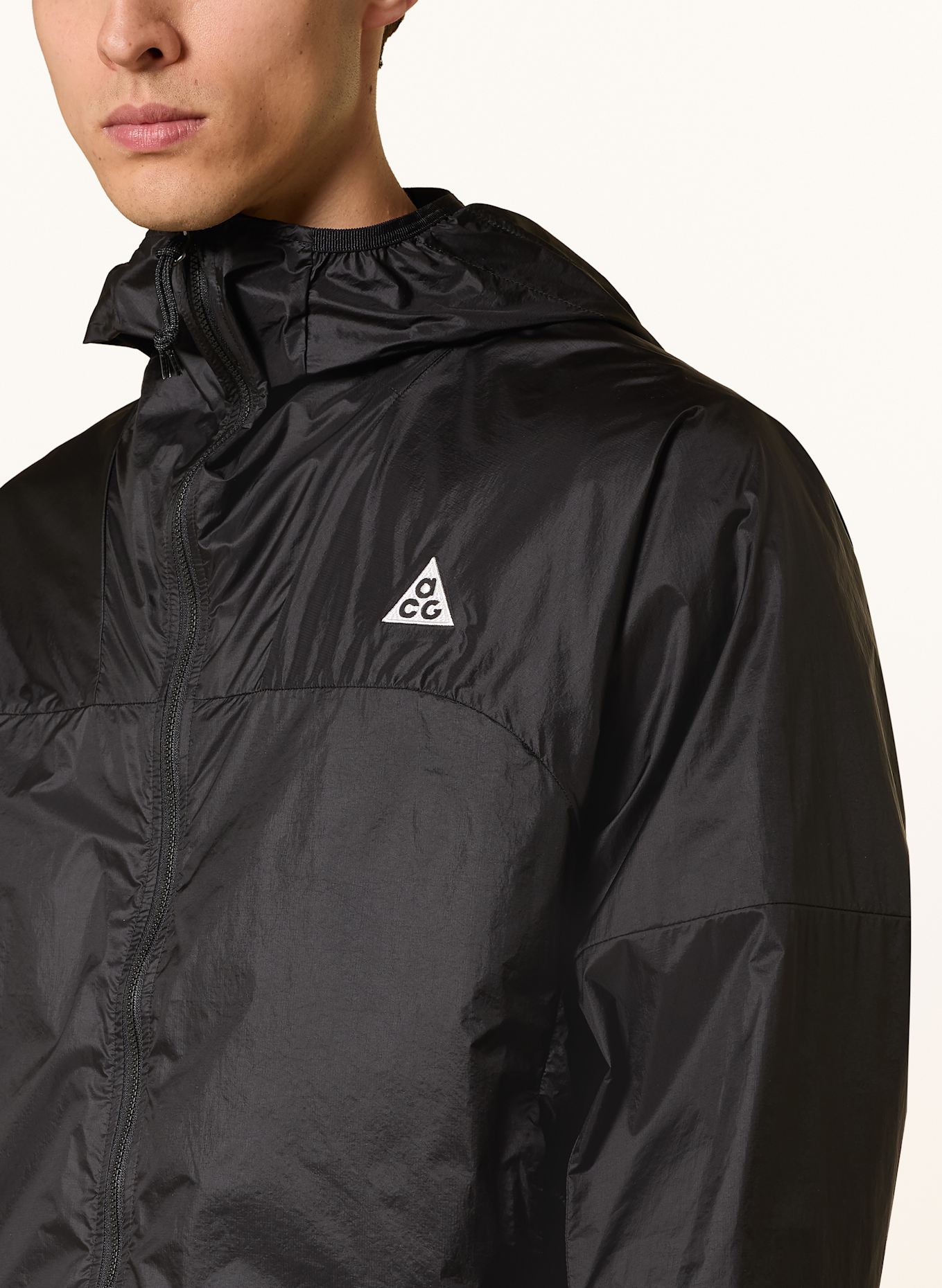 Nike Funktionsjacke ACG: SCHWARZ