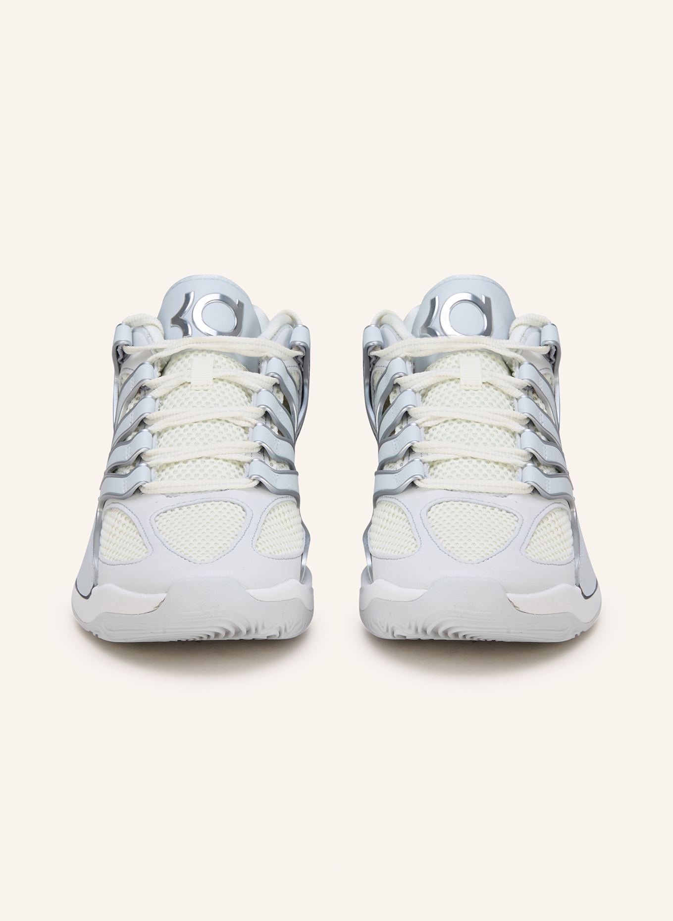 Nike Basketballschuhe KD18 CHAIN REACTION: ECRU/ HELLGRAU