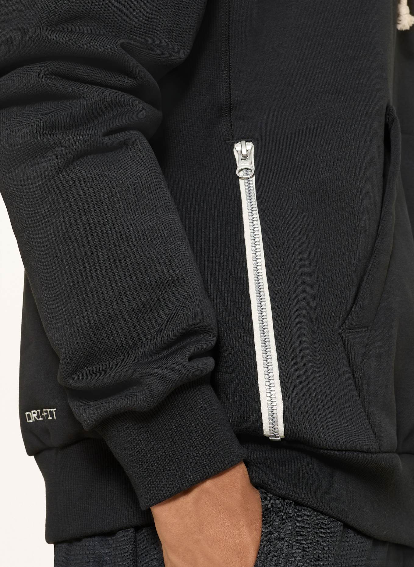 Nike Hoodie DRI-FIT STANDARD ISSUE: SCHWARZ