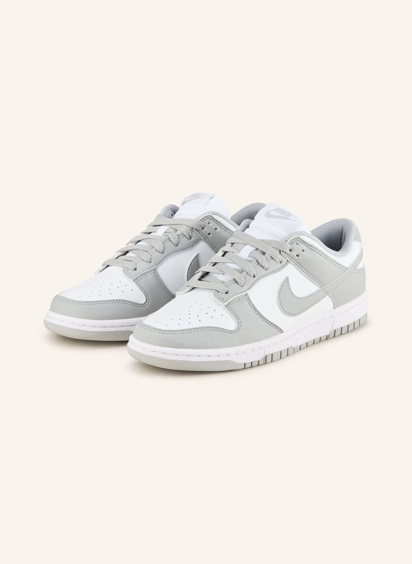 Nike Sneaker DUNK LOW NEXT NATURE: GRAU/ WEISS