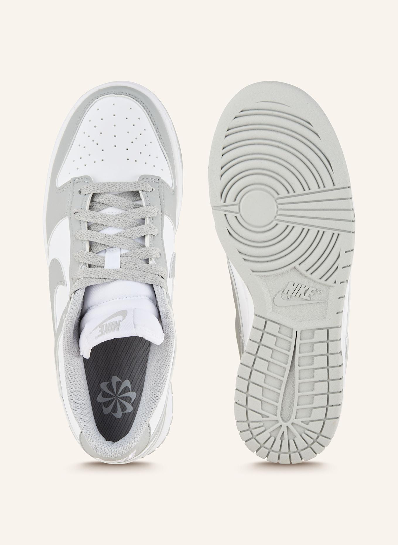 Nike Sneaker DUNK LOW NEXT NATURE: GRAU/ WEISS