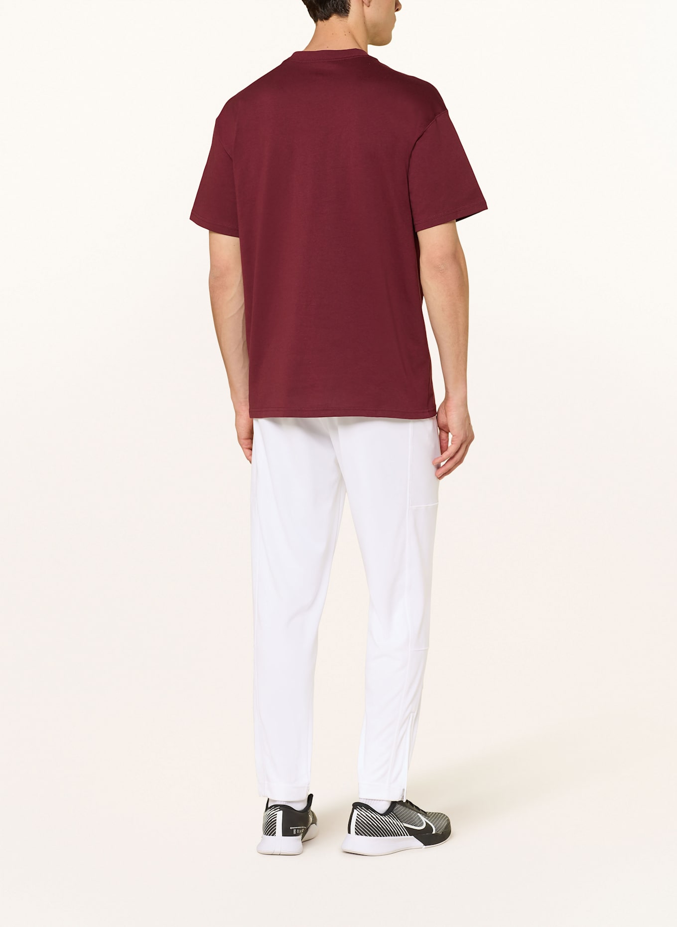 Nike T-Shirt COURT MAX90: DUNKELROT