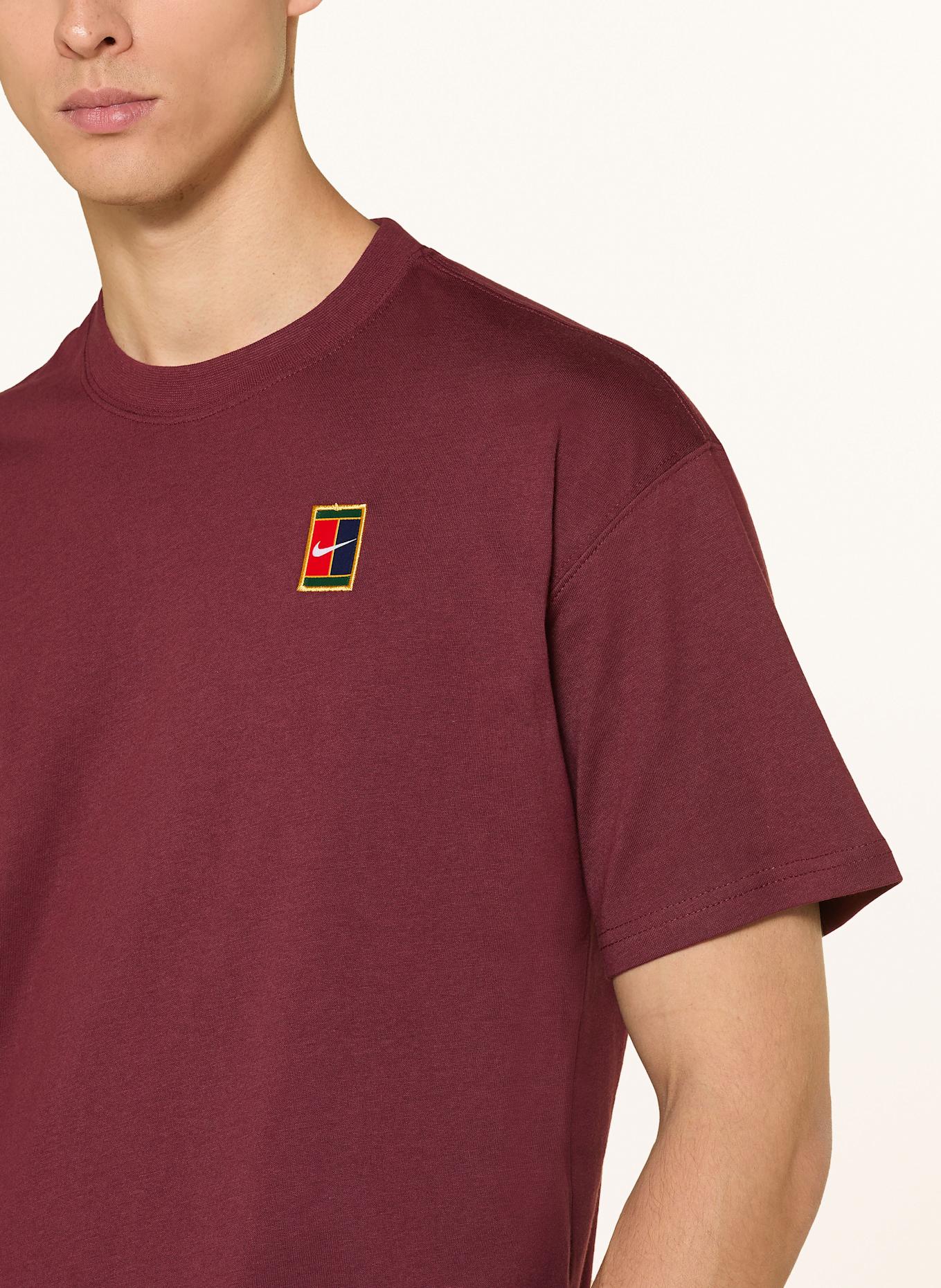 Nike T-Shirt COURT MAX90: DUNKELROT