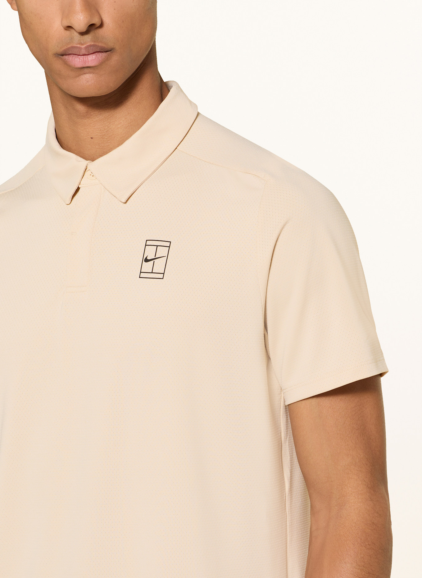 Nike Funktions-Poloshirt NIKECOURT ADVANTAGE: BEIGE