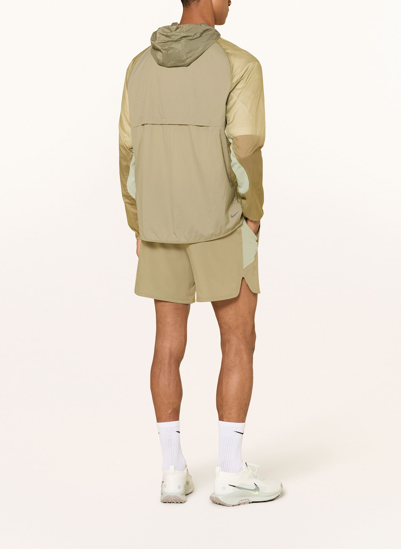 Nike 2-in-1-Laufshorts TRAIL BRIEF-LINED: KHAKI