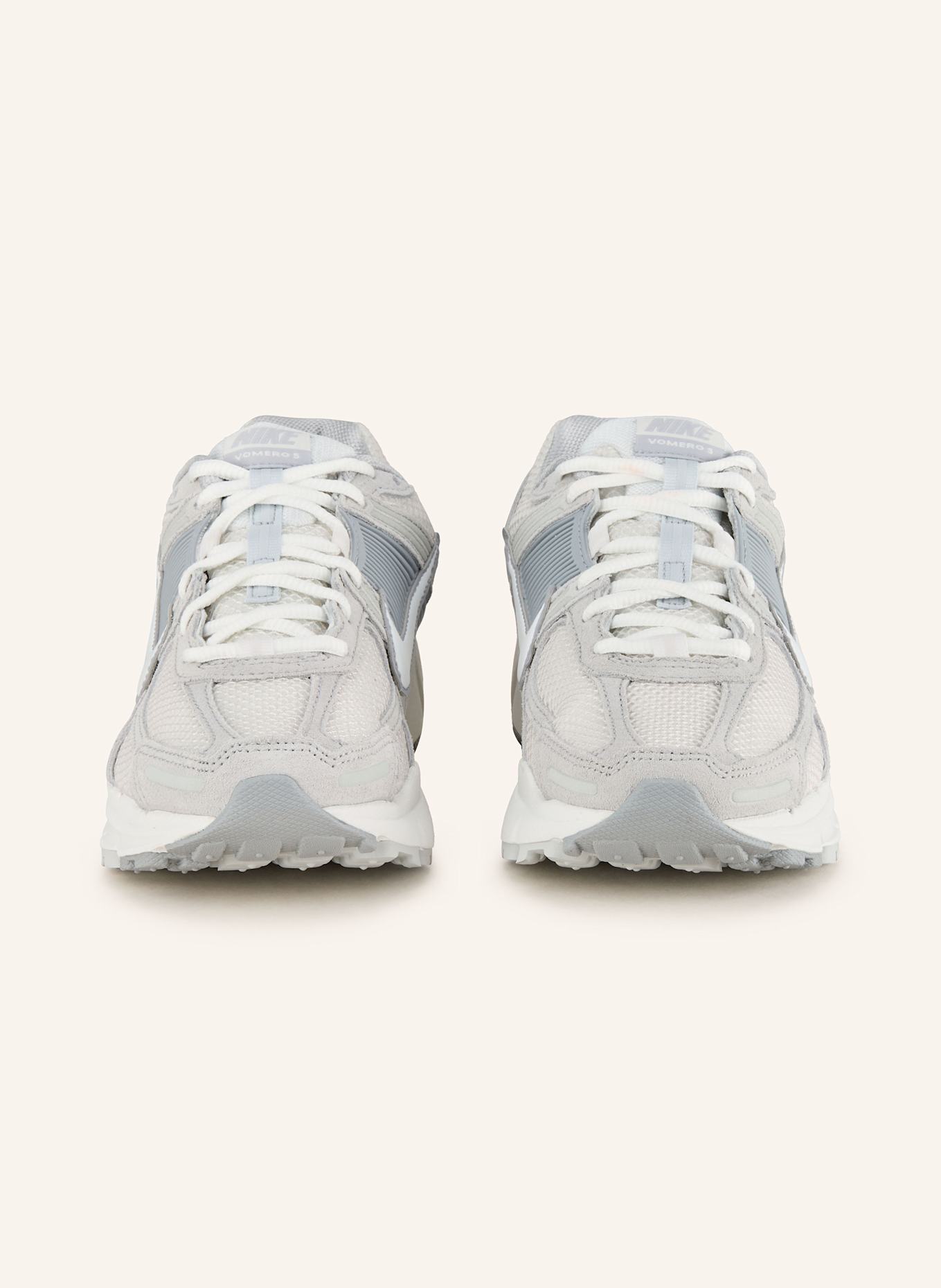 Nike Sneaker ZOOM VOMERO 5: GRAU/ HELLGRAU/ WEISS