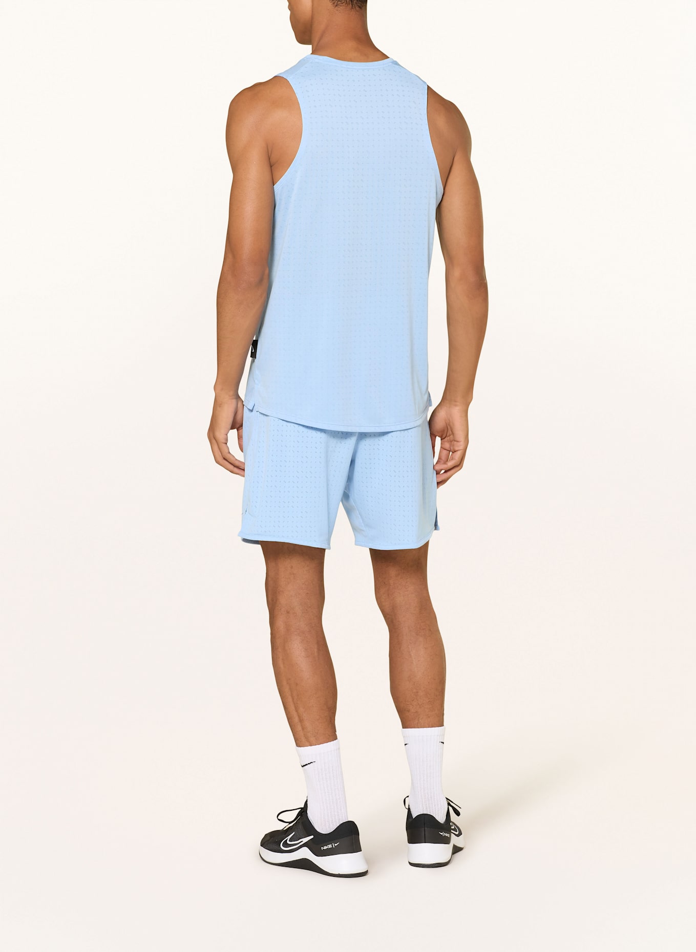 Nike Lauftop BREATHE MILER: HELLBLAU
