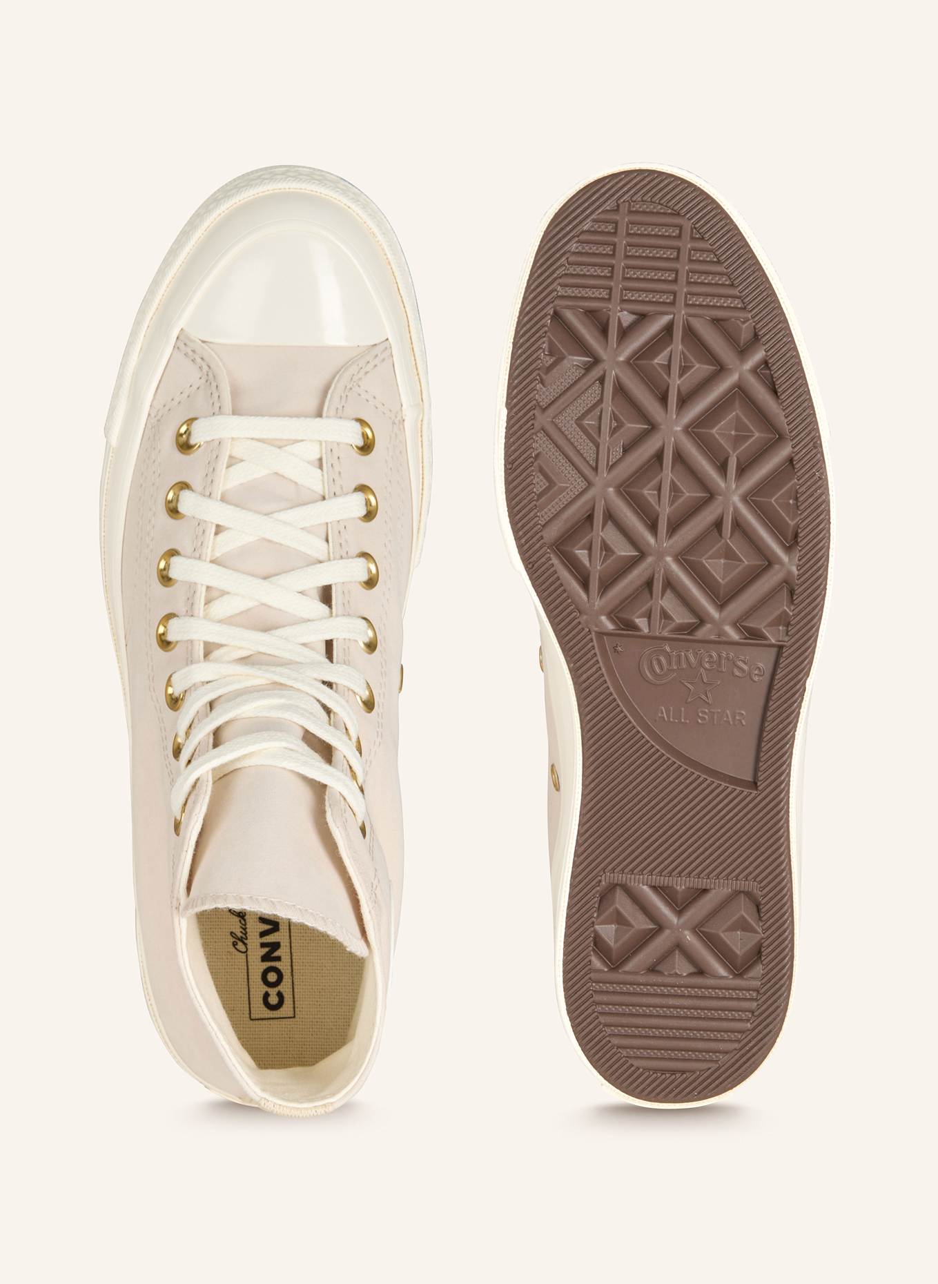CONVERSE High-top sneakers CHUCK 70: CREAM