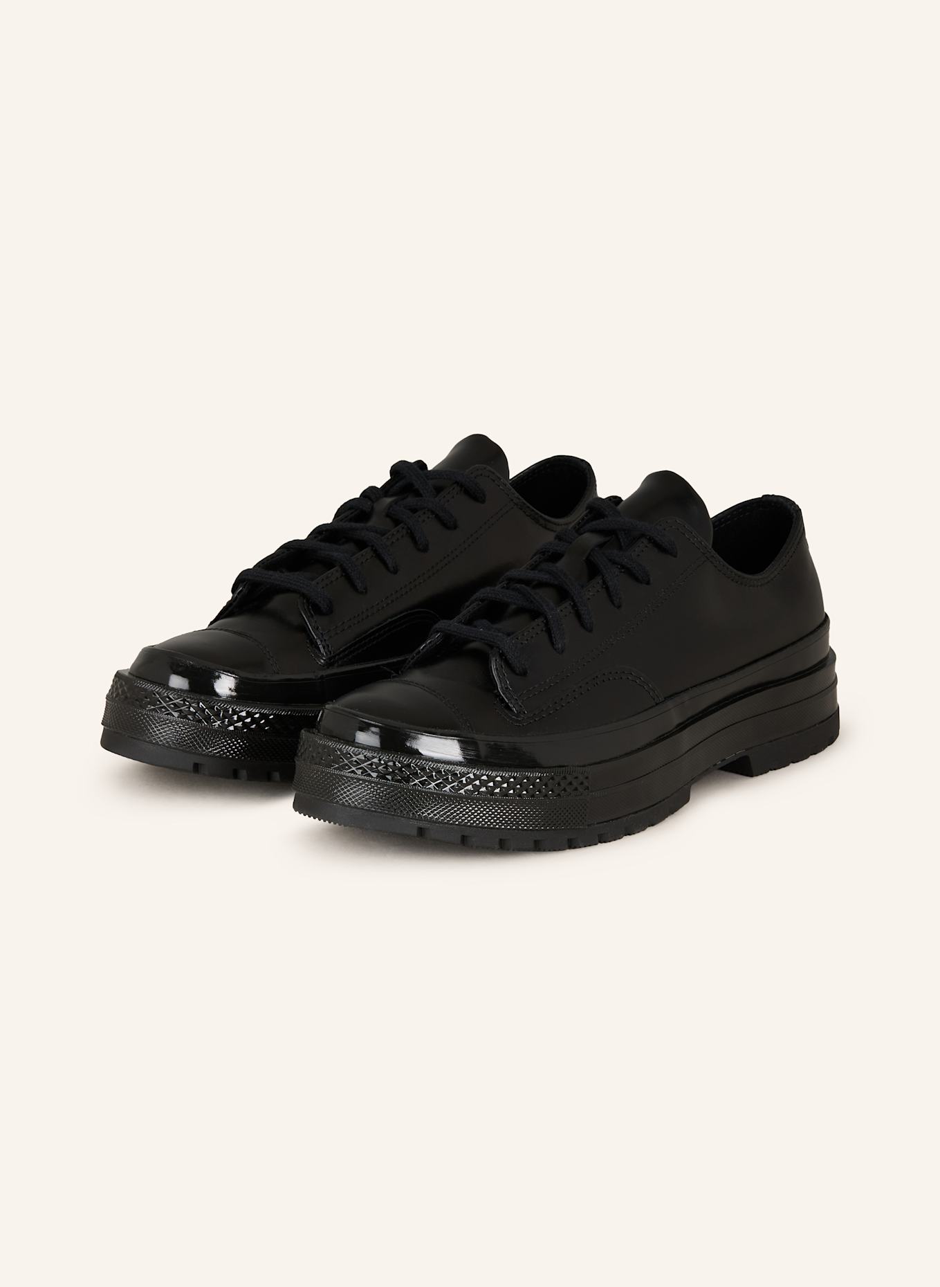 CONVERSE Platform lace-up CHUCK 70: BLACK