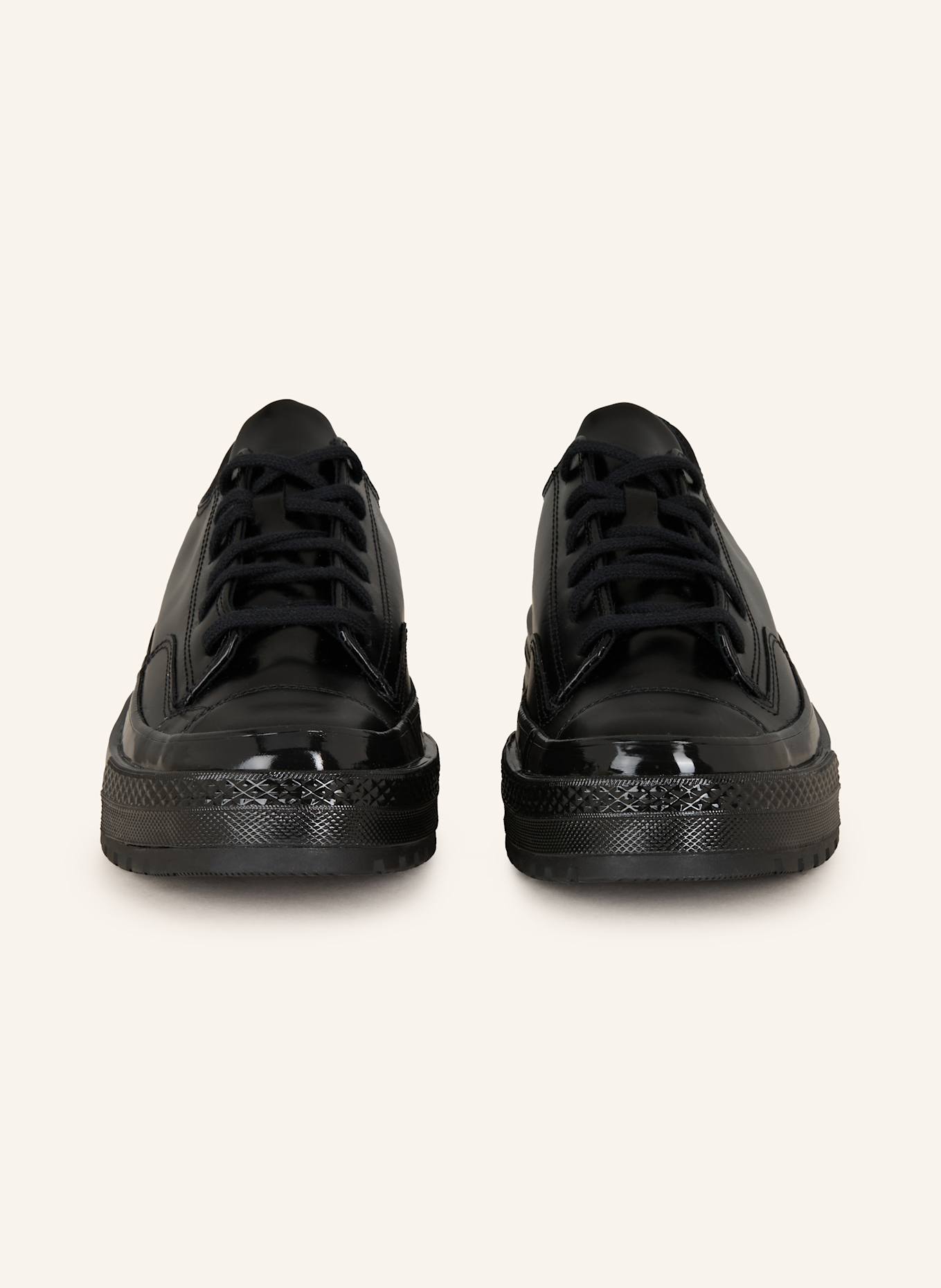 CONVERSE Platform lace-up CHUCK 70: BLACK