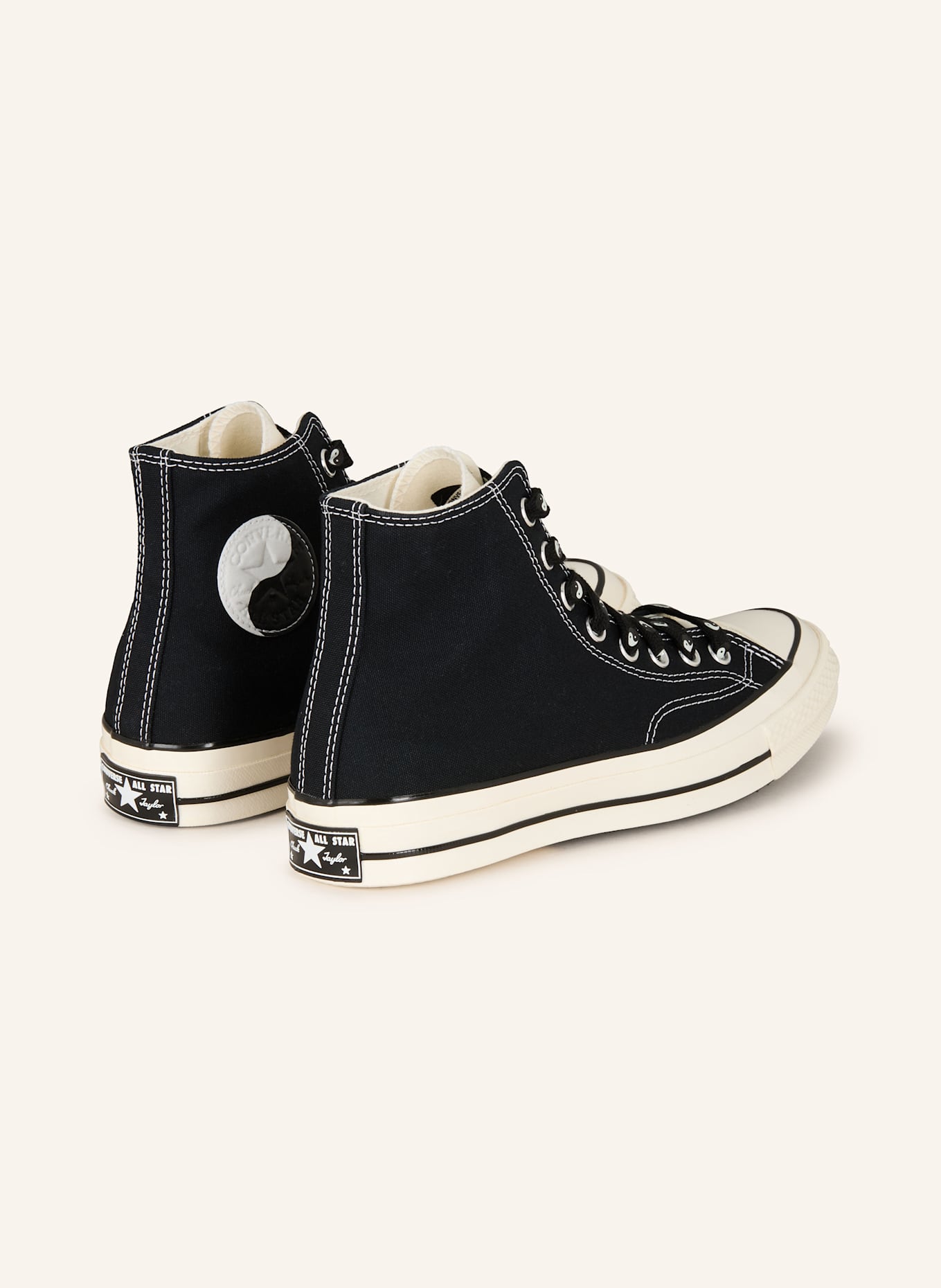 CONVERSE Hightop sneaker CHUCK 70 ALL STAR YIN-YANG: BLACK/ ECRU