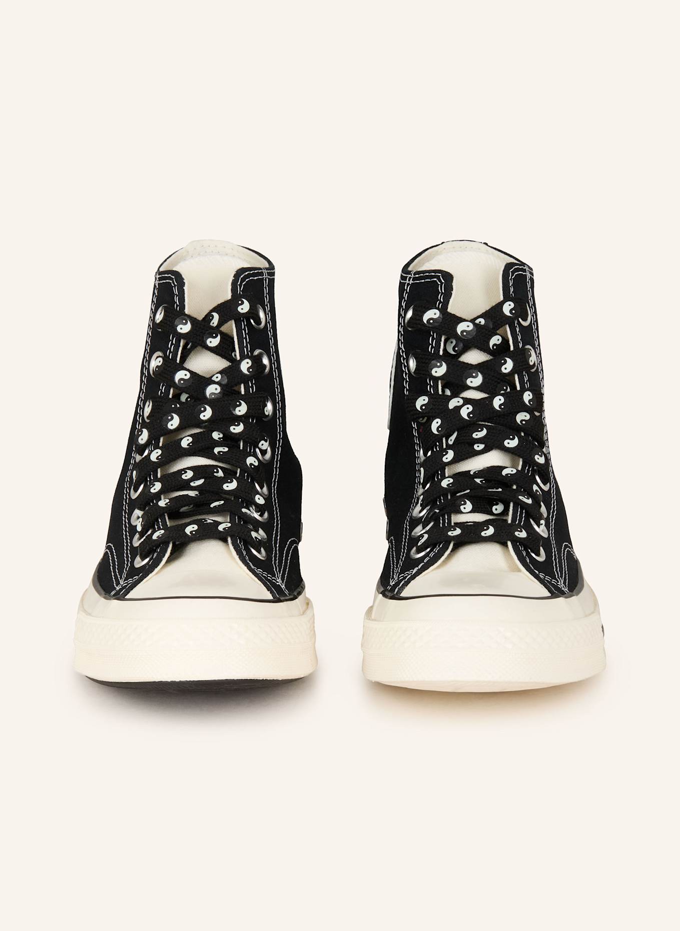 CONVERSE Hightop sneaker CHUCK 70 ALL STAR YIN-YANG: BLACK/ ECRU