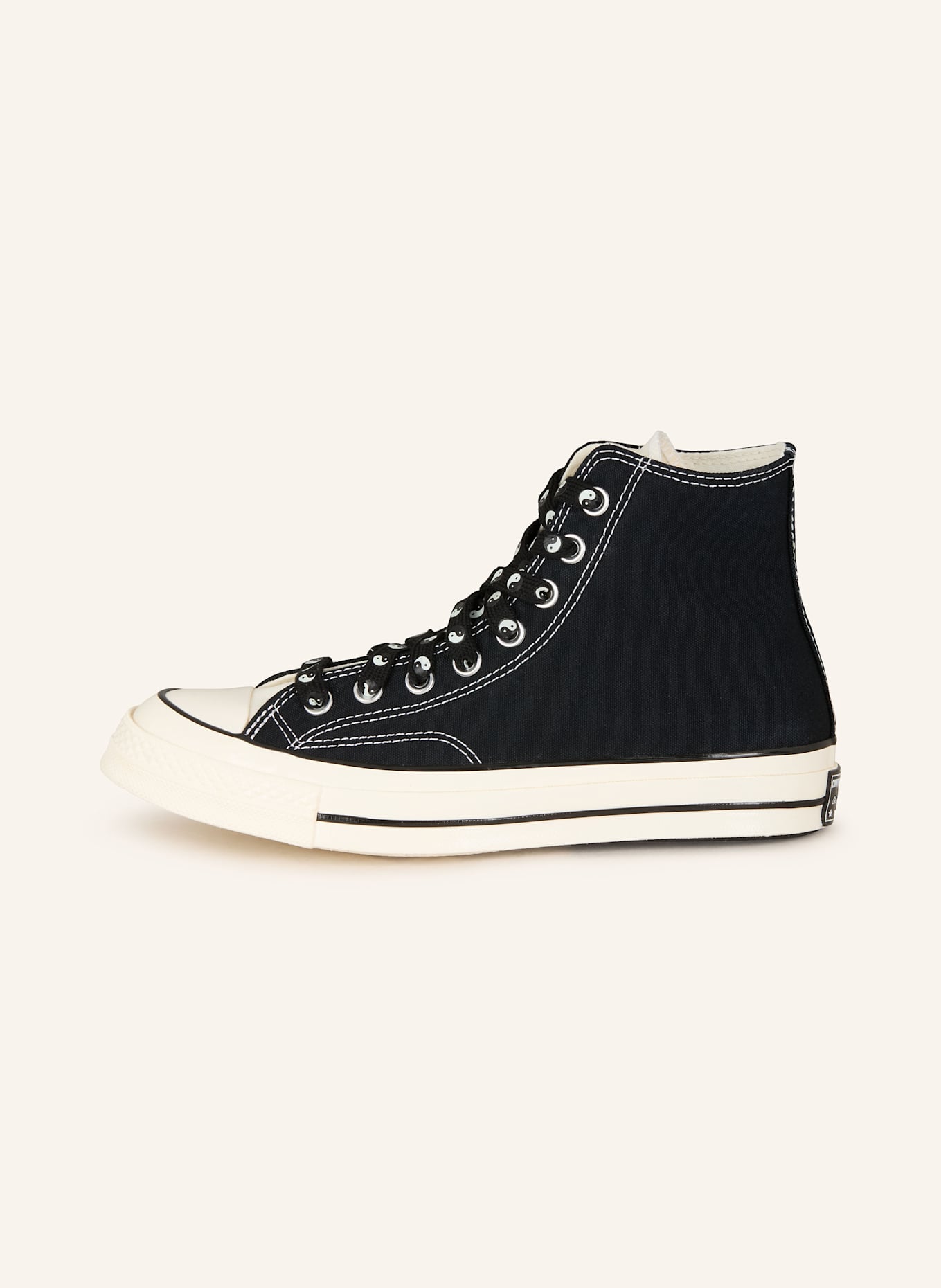 CONVERSE Hightop sneaker CHUCK 70 ALL STAR YIN-YANG: BLACK/ ECRU