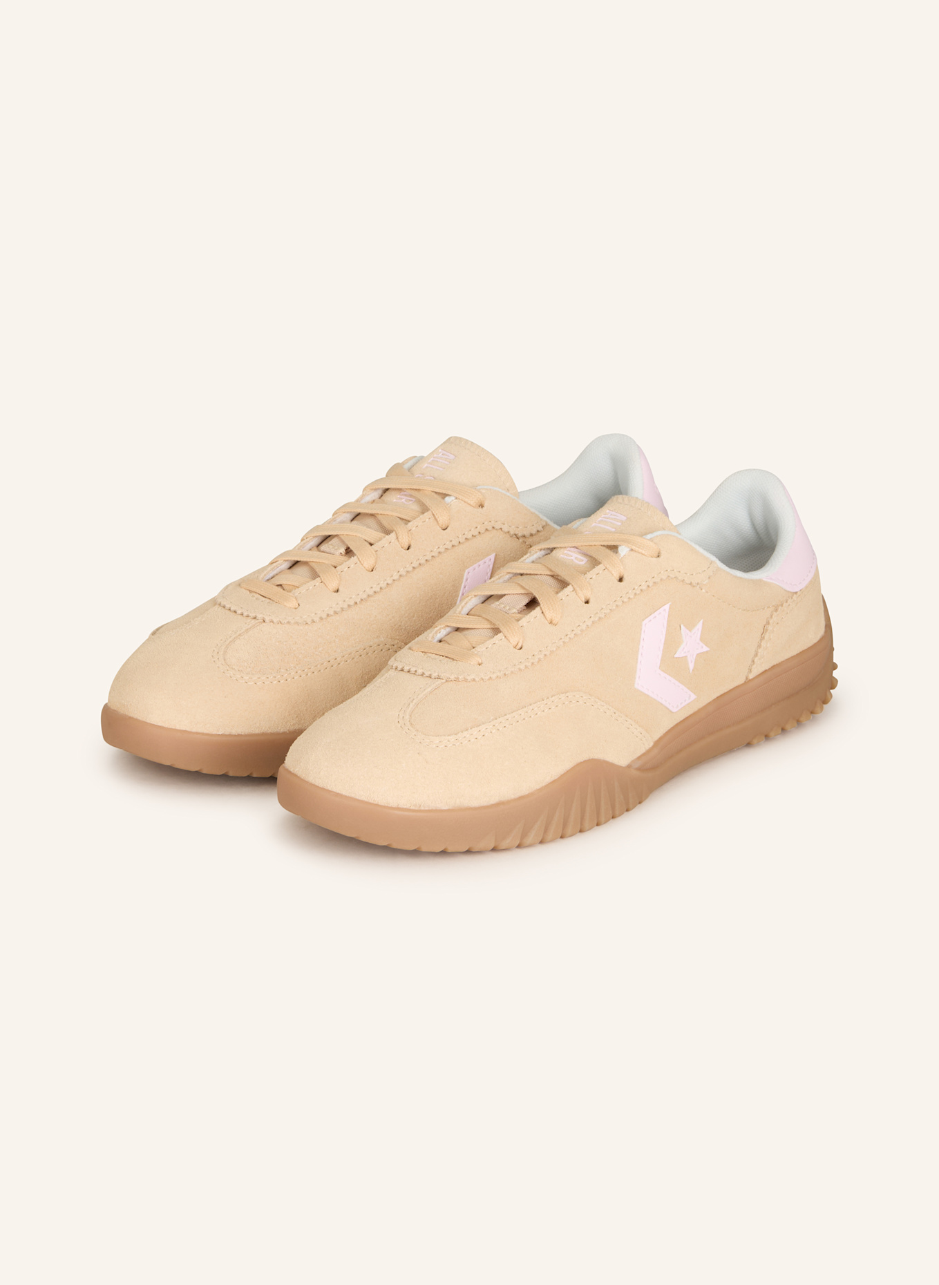 CONVERSE Sneaker RUN STAR TRAINER: BEIGE/ ROSA