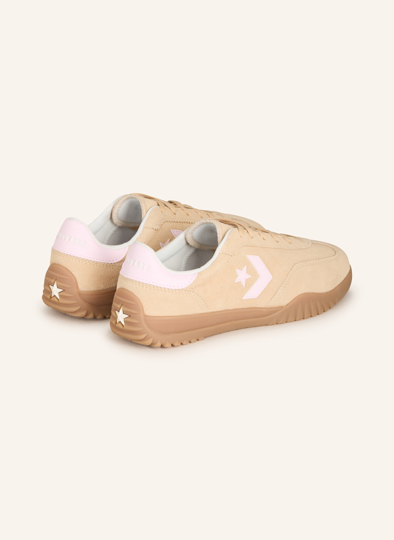 CONVERSE Sneaker RUN STAR TRAINER: BEIGE/ ROSA