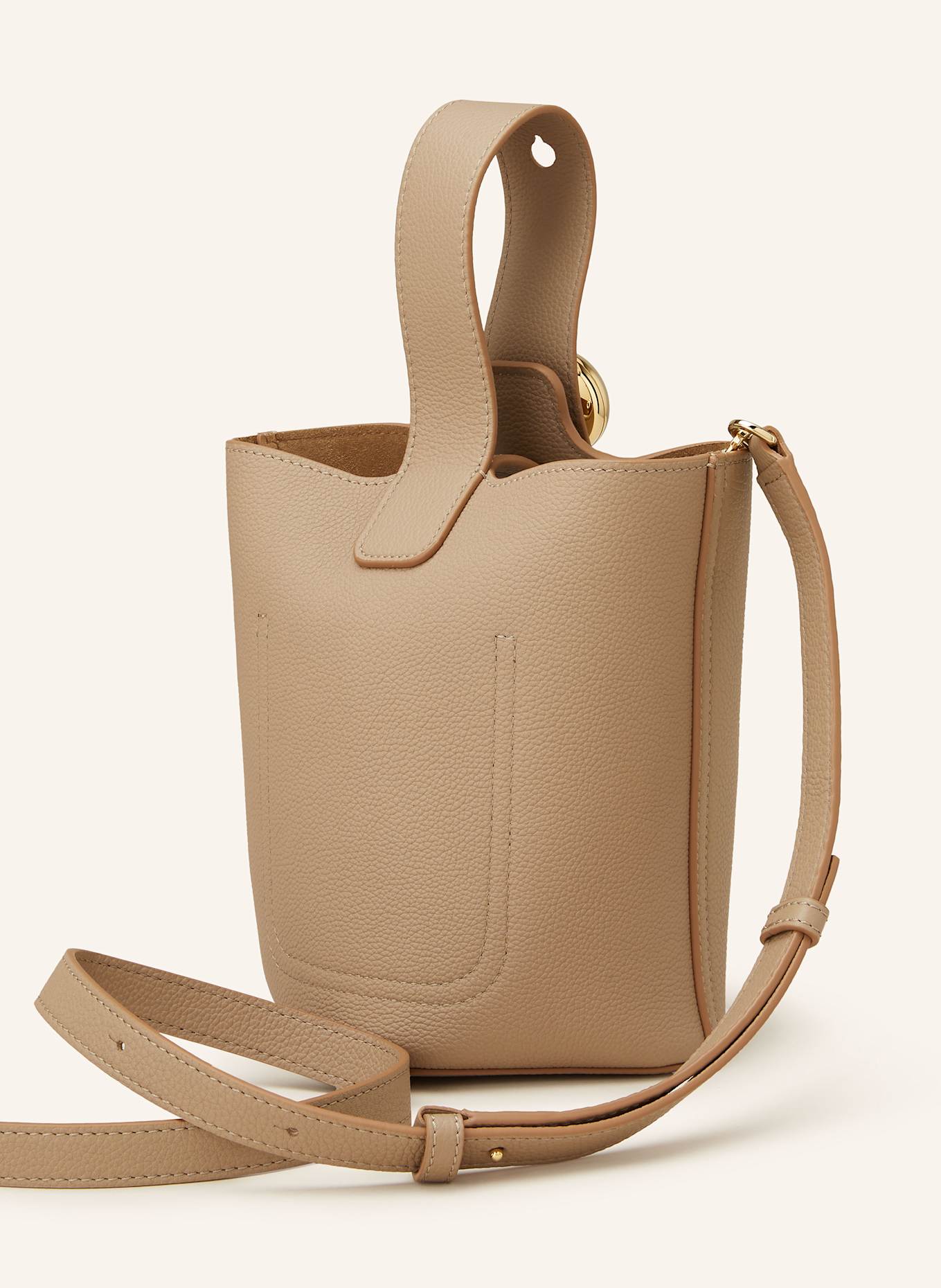 LOEWE Umhängetasche PEBBLE: BEIGE