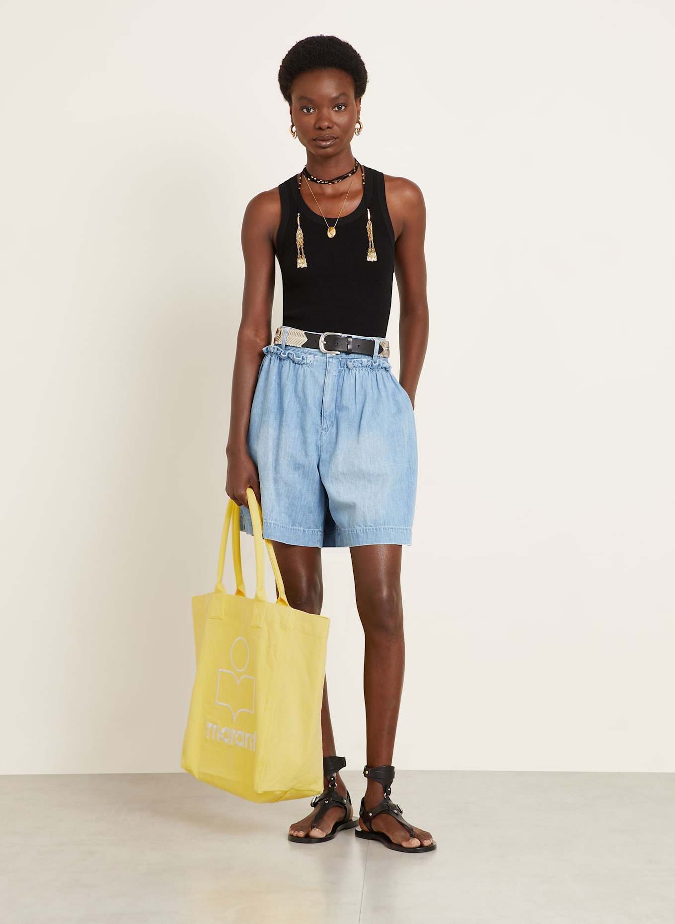 ISABEL MARANT Shopper YENKY: GELB