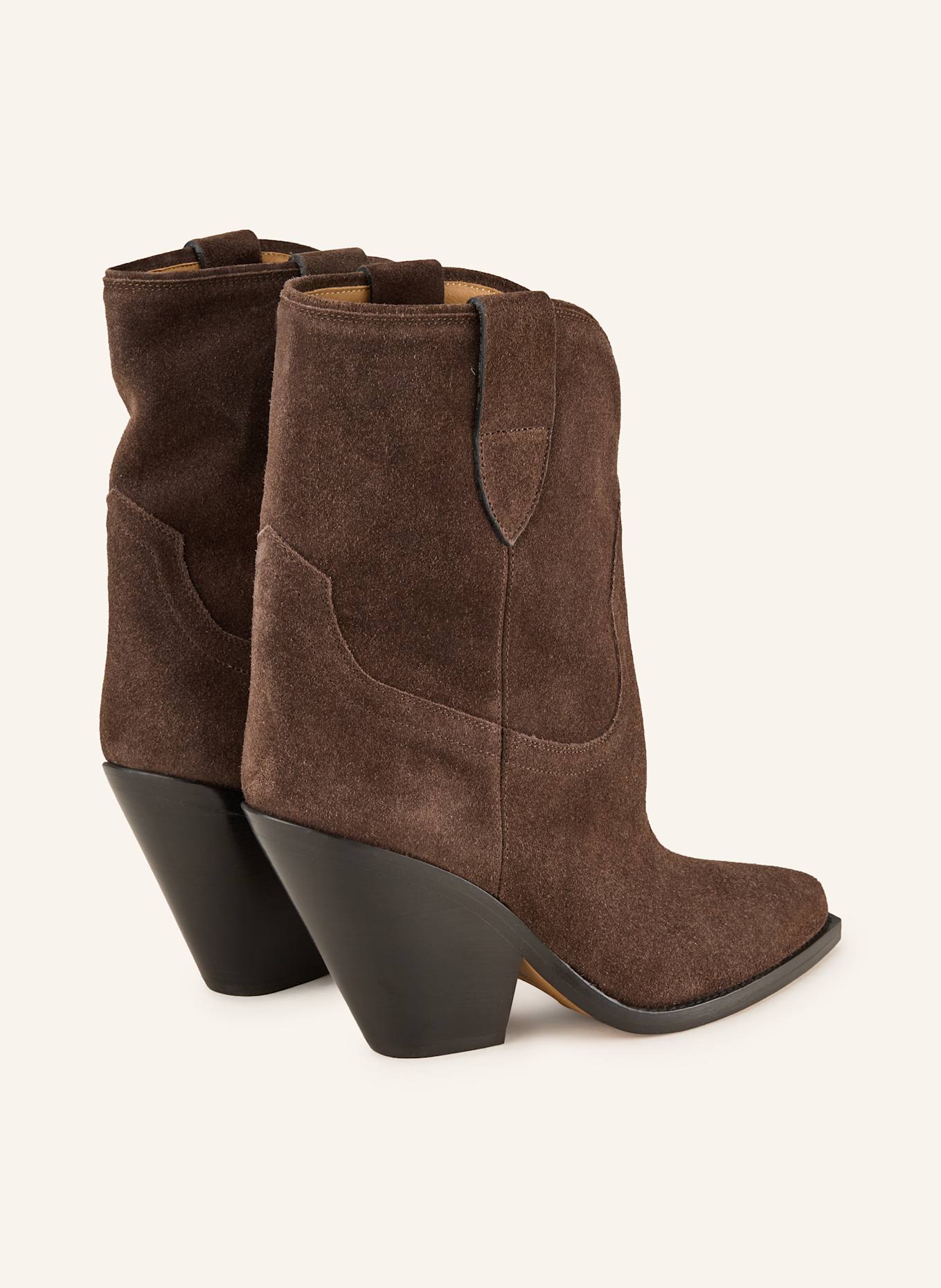 ISABEL MARANT Stiefeletten LEYANE-GB: DUNKELBRAUN