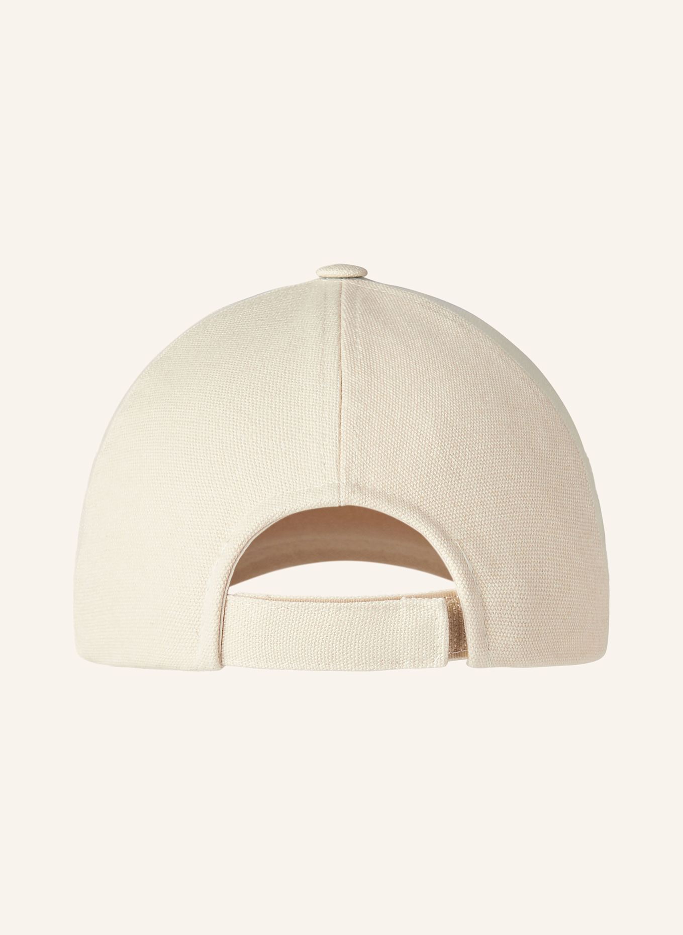 ISABEL MARANT Cap TYRON-GB: ECRU / DUNKELROT