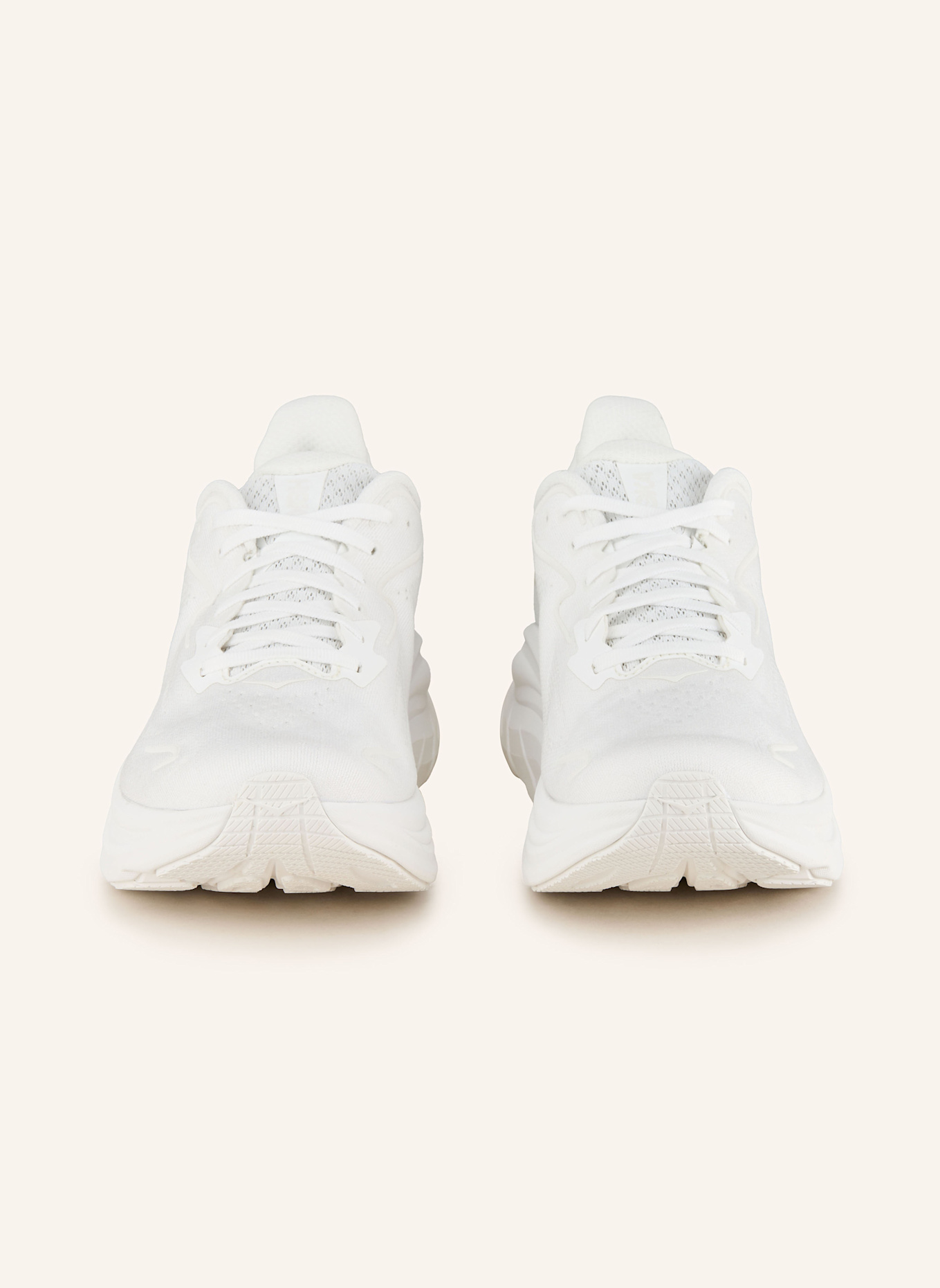 HOKA CLIFTON 10 running shoes: WHITE