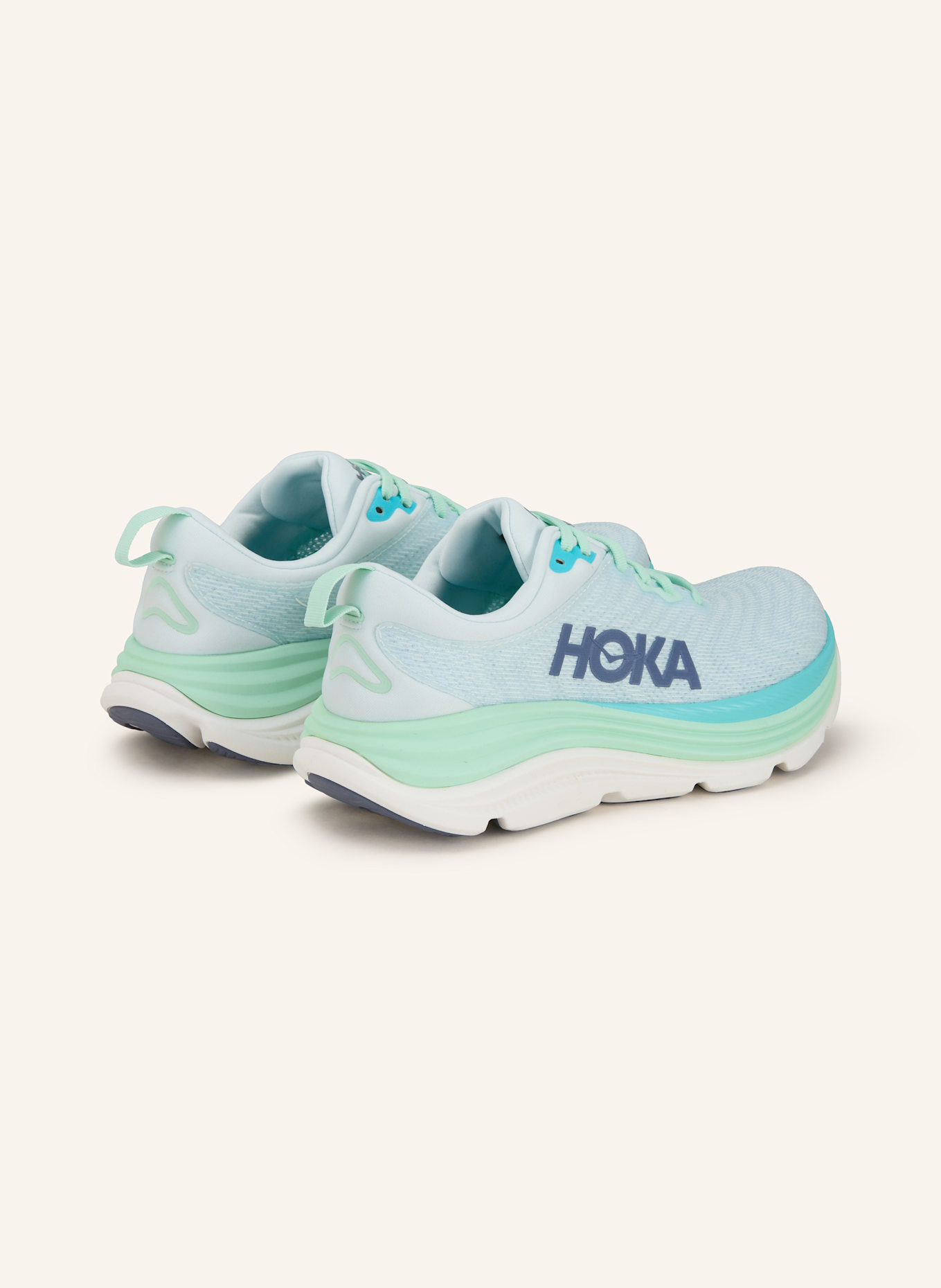 HOKA Laufschuhe GAVIOTA 5: MINT / HELLBLAU