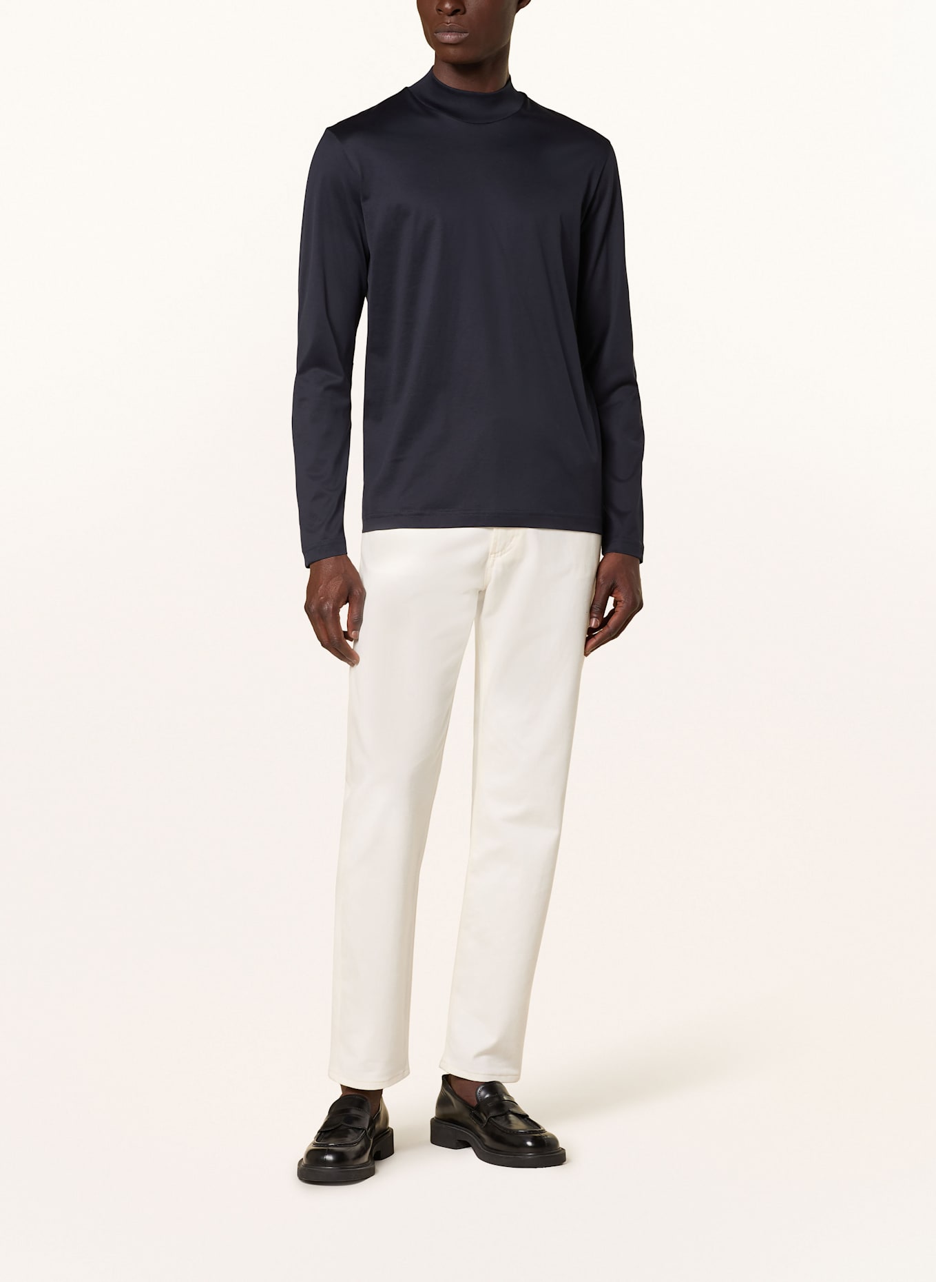 Stefan Brandt Longsleeve: DUNKELBLAU