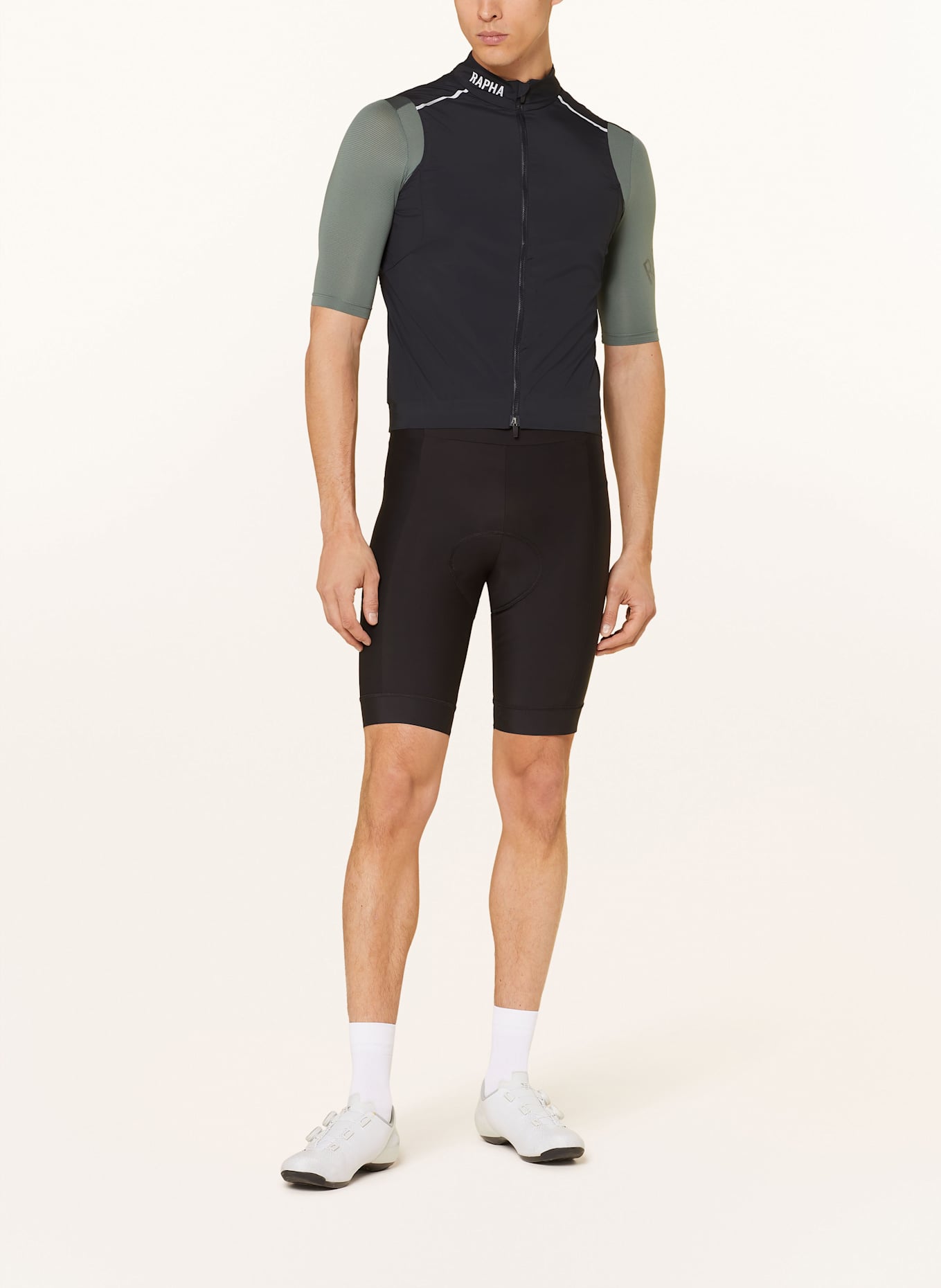 Rapha Radhose CORE mit gepolstertem Einsatz: SCHWARZ