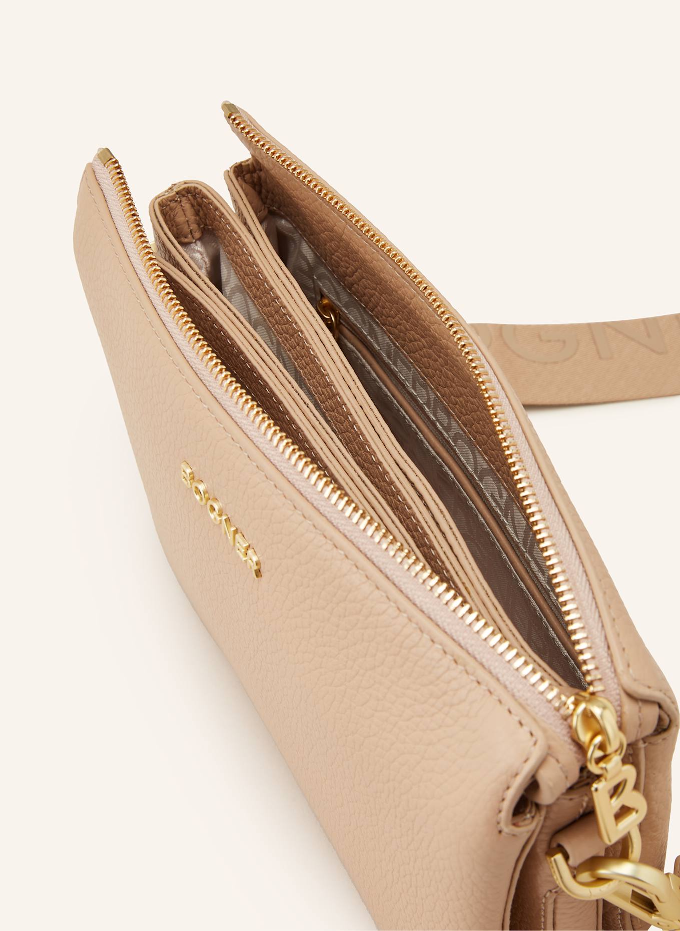 BOGNER Umhängetasche WALLIS TAJA: BEIGE