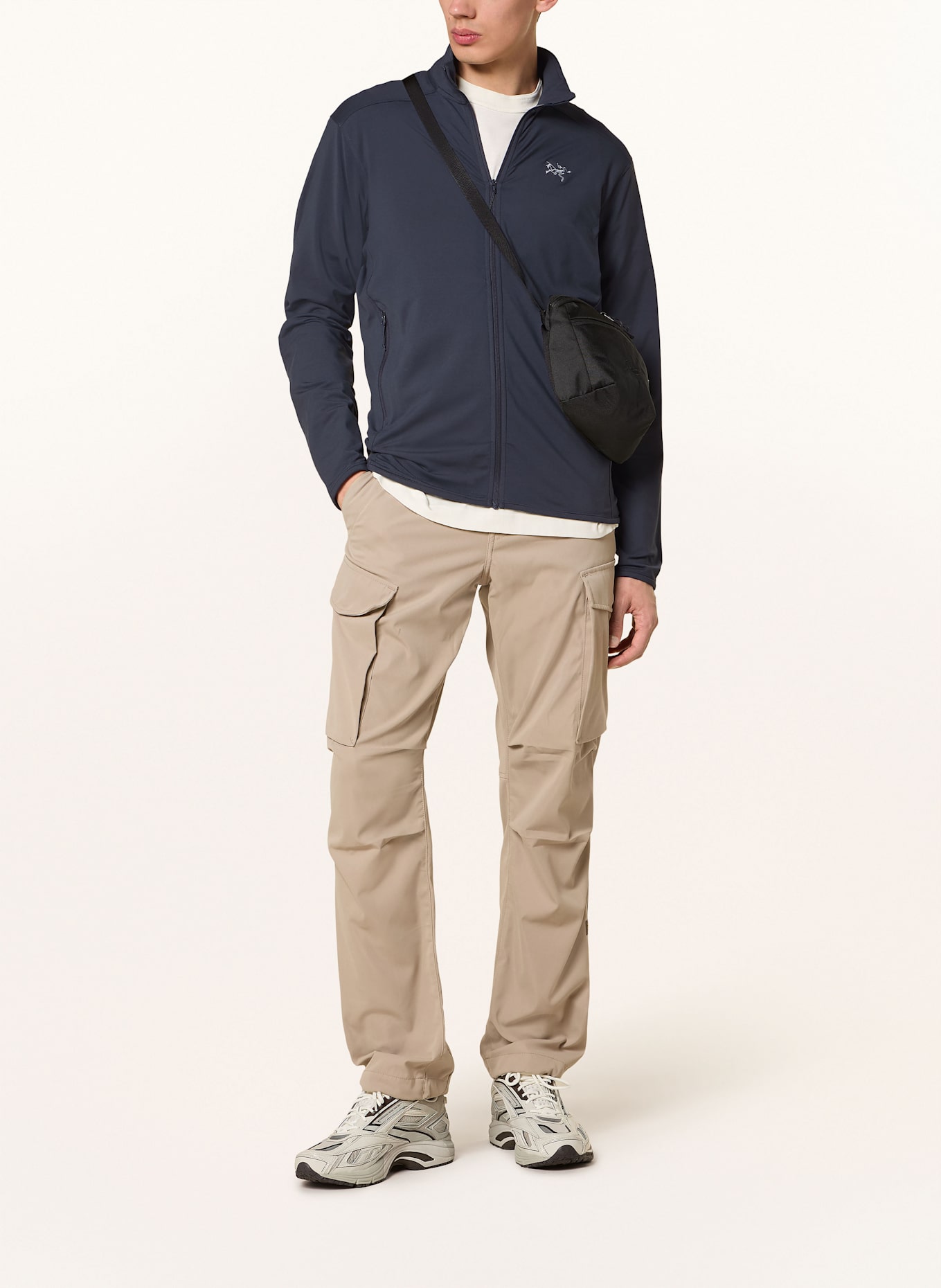 ARC'TERYX Midlayer-Jacke KYANITE LIGHTWEIGHT: SCHWARZ