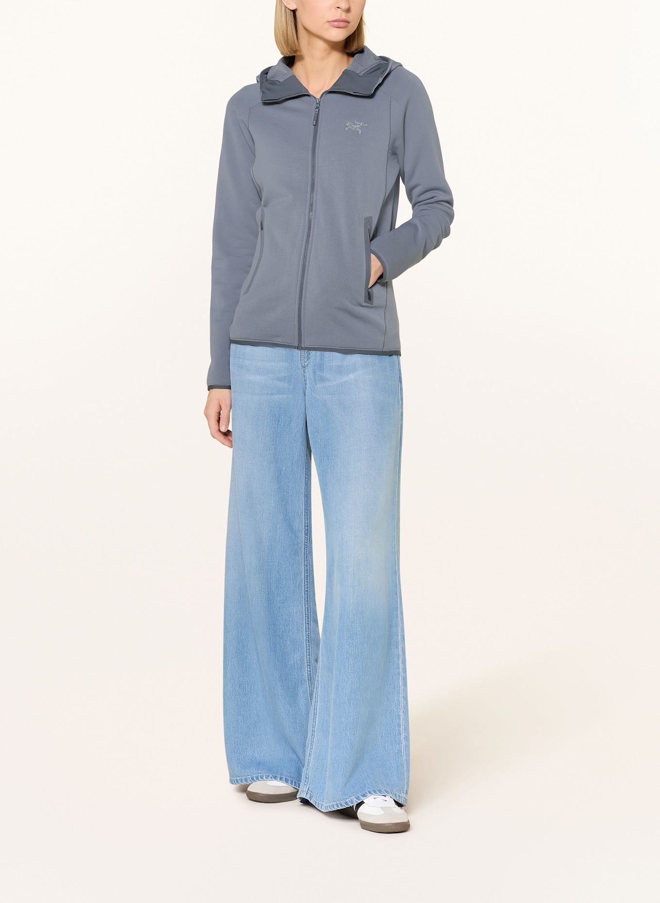 ARC'TERYX Midlayer-Jacke KYANITE: BLAU