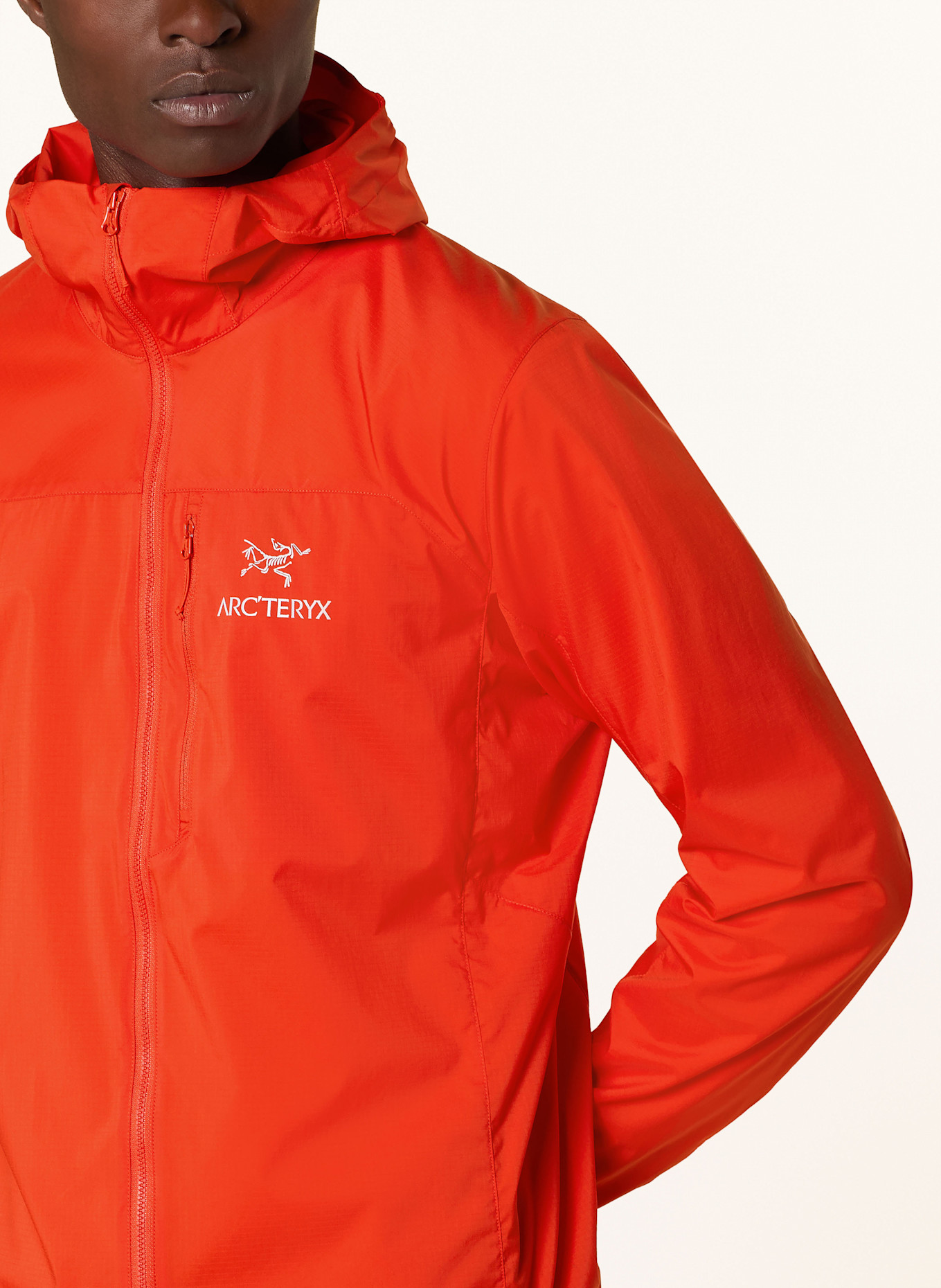 ARC'TERYX Windbreaker SQUAMISH HOODY: ORANGE