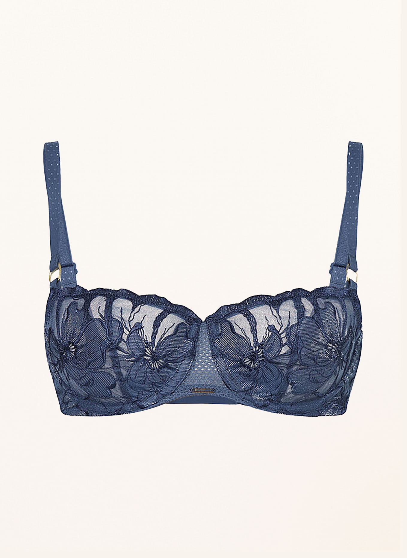 CHANTELLE Balconette bra FLEURS SIGNATURE: BLUE