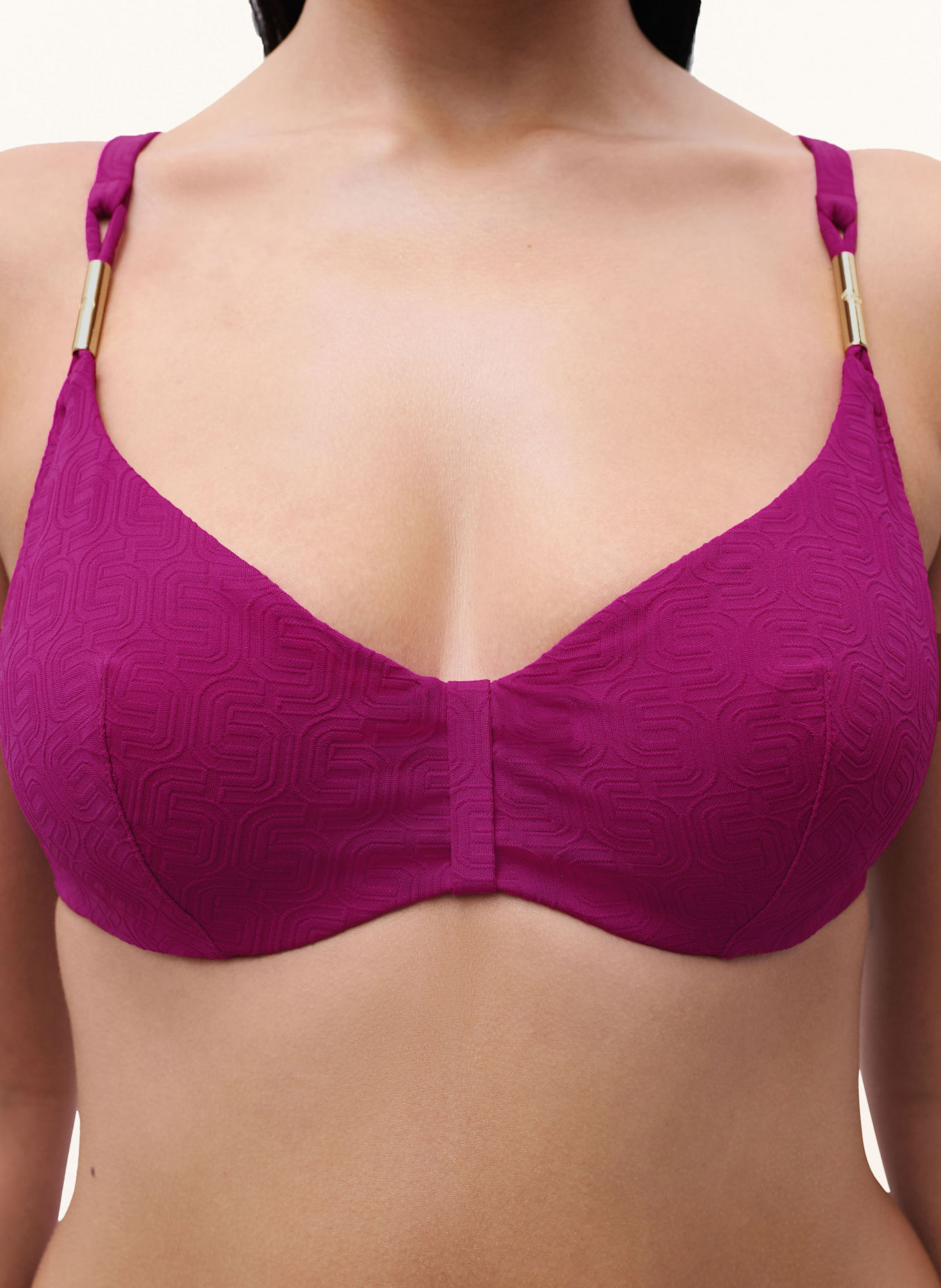 CHANTELLE Underwired bikini top HERA: FUCHSIA