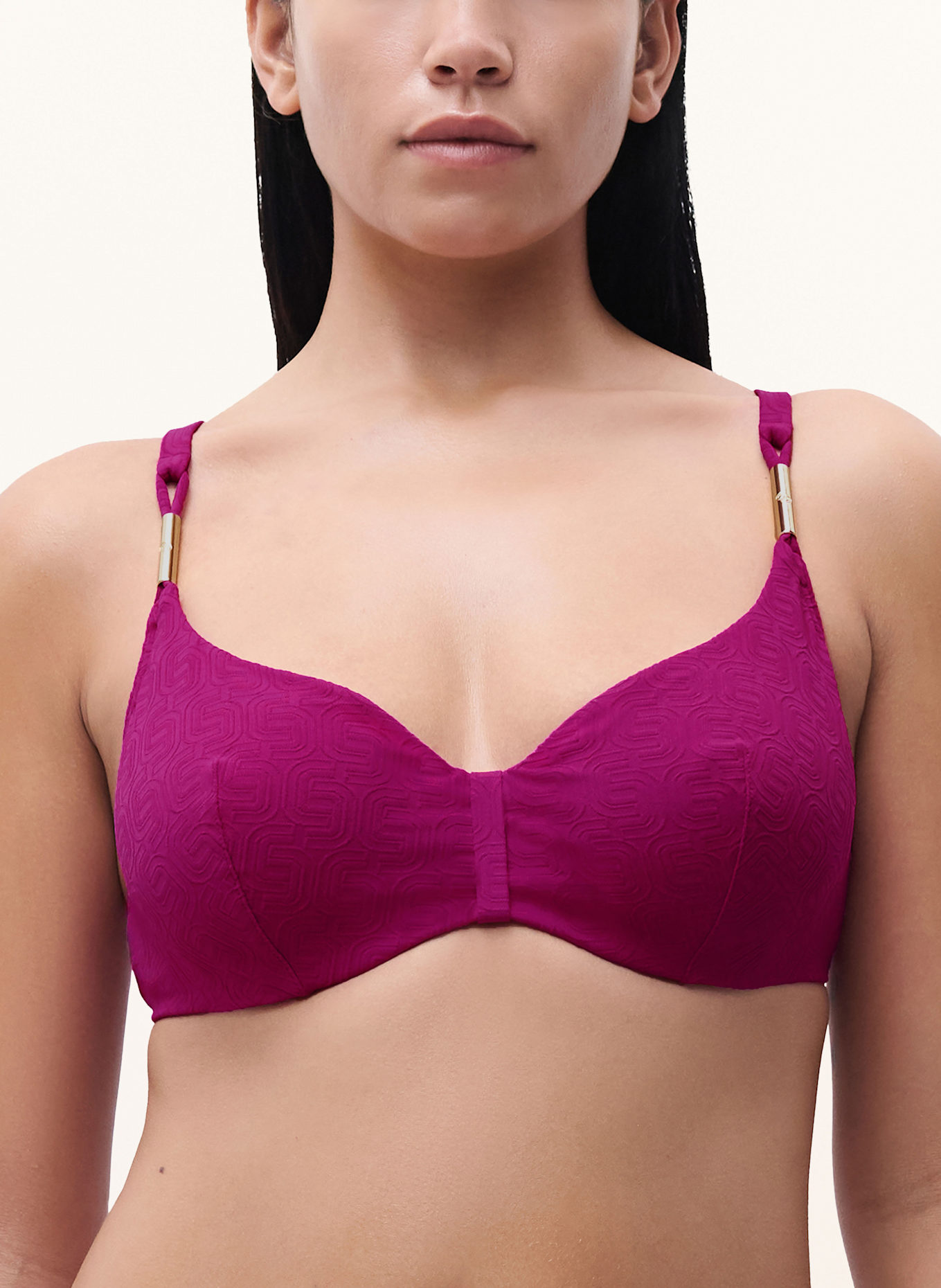 CHANTELLE Underwired bikini top HERA: FUCHSIA